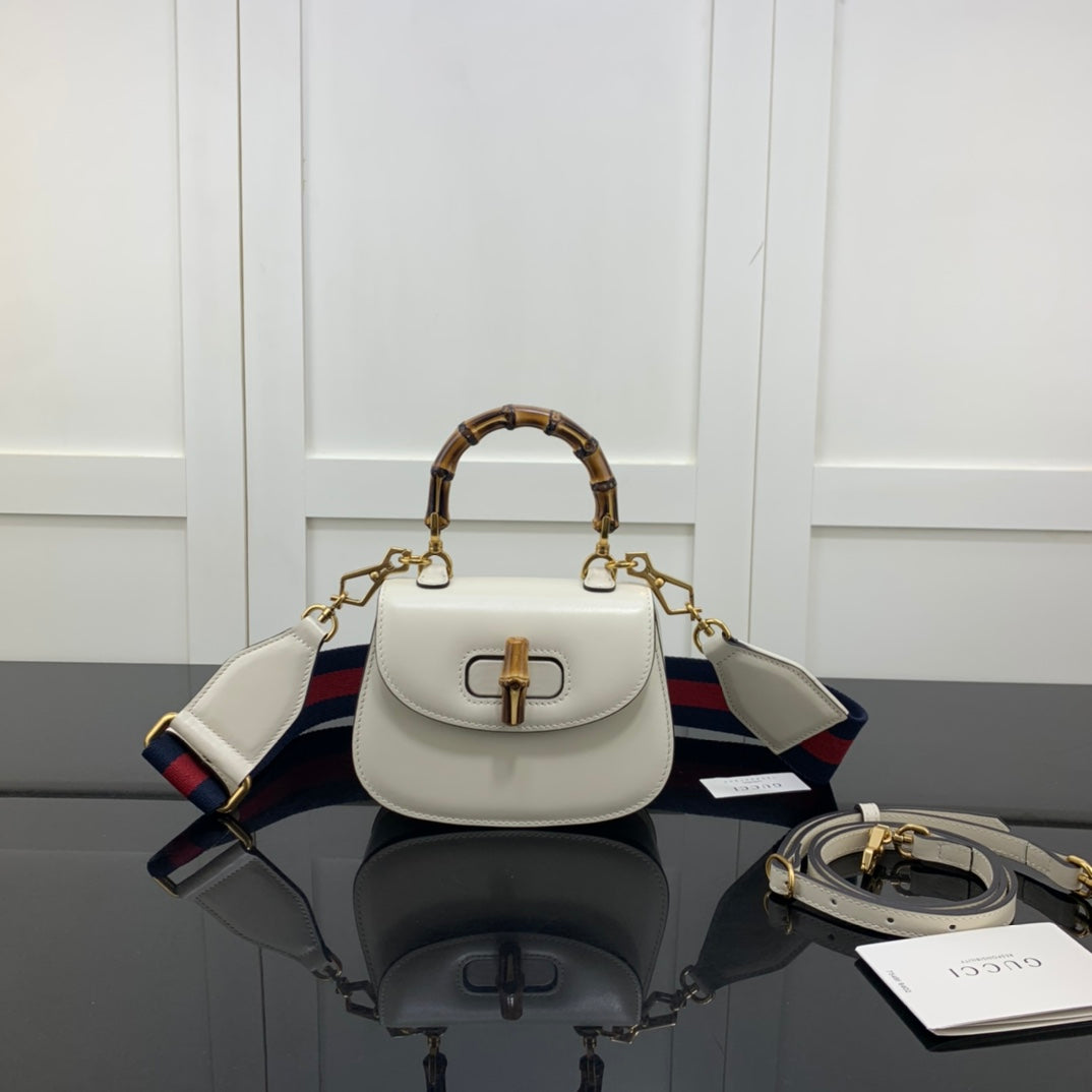 BOLSA GUCCI BAMBOO 1947 PEQUENA 17