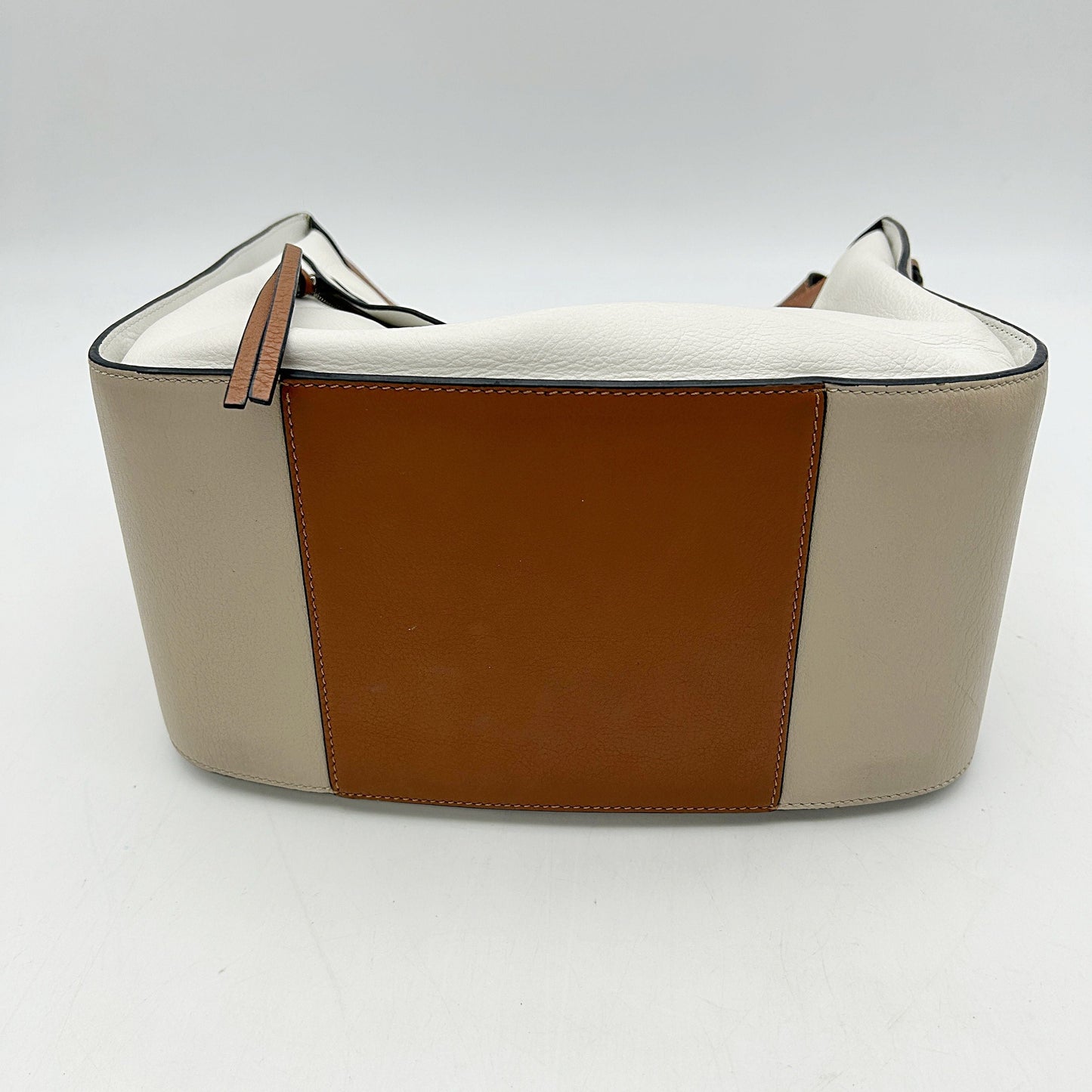 LOEWE Calfskin Small Hammock Shoulder Bag Light Oat Tan LA39725