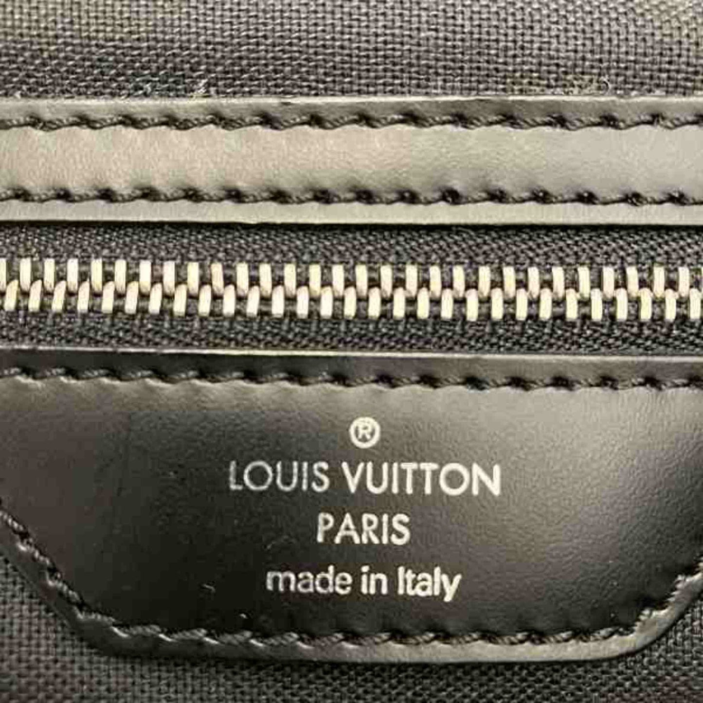 Louis Vuitton Leather Nylon Shoulder Bag