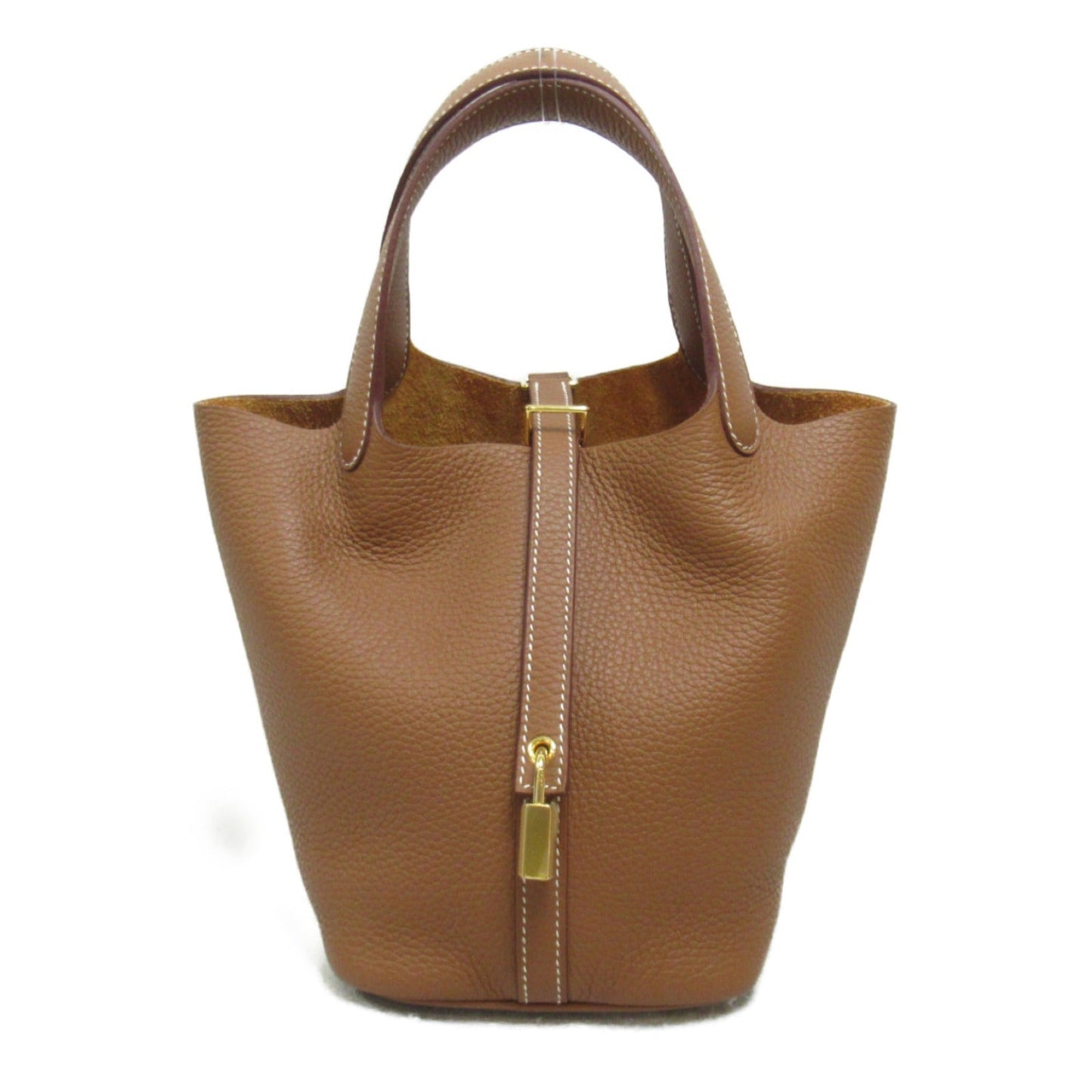 Hermes Picotin Lock PM G Handbag Handbag Handbag Leather Togo Brown 056289CC