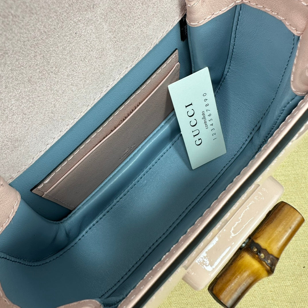 BOLSA GUCCI BAMBOO 1947 PEQUENA