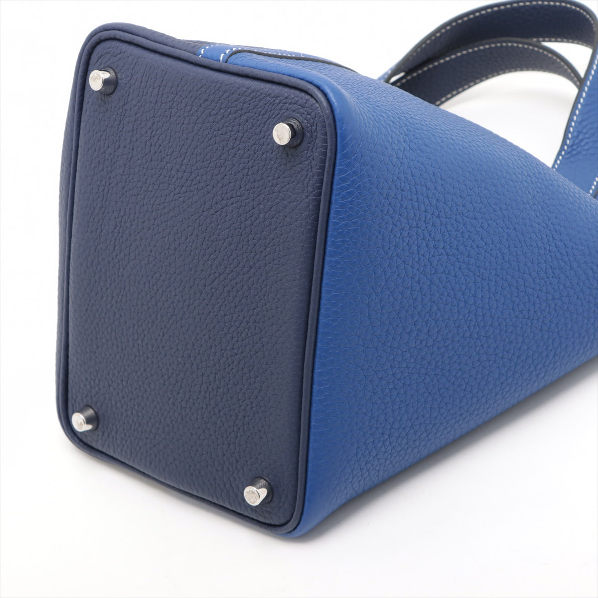 Hermes Picotin Lock Kazak PM clamance Blue Electric X Blue Anchor Silver Z 2021