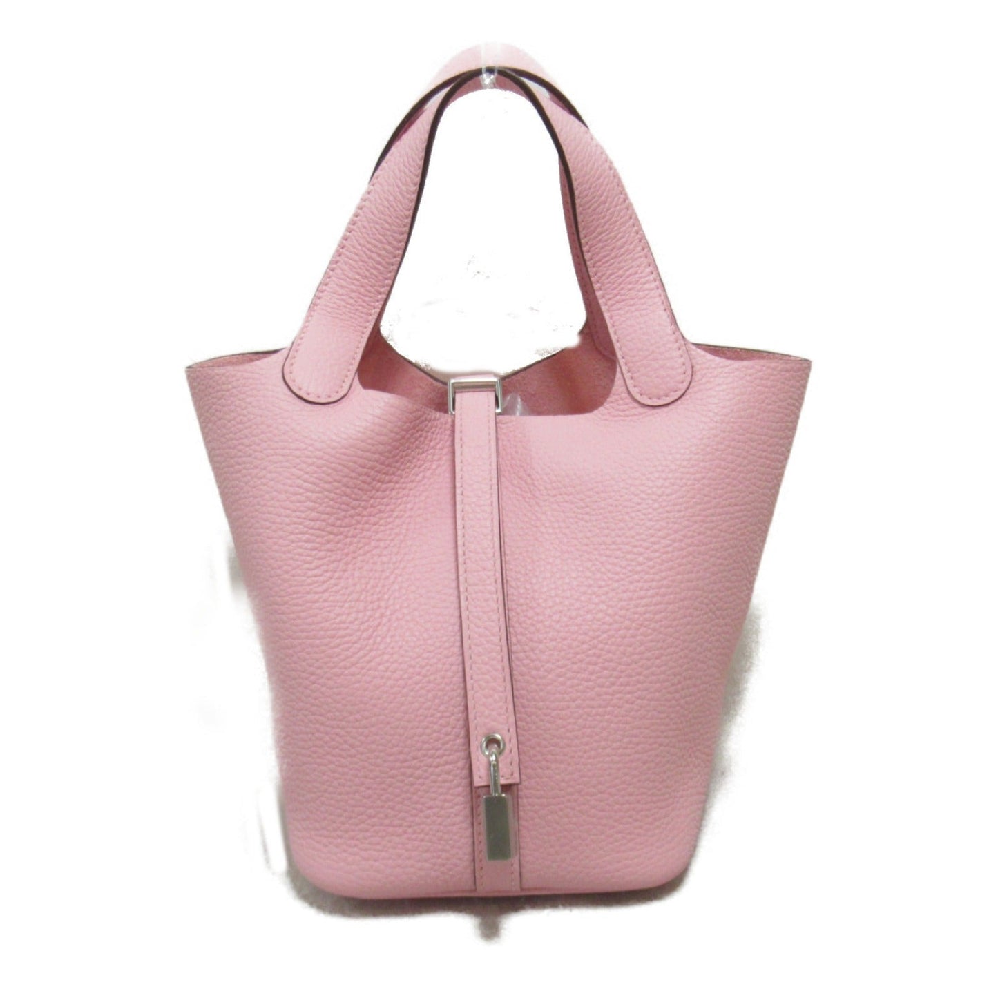 Hermes Picotin Lock PM Rose Sacca Handbag Handbag Handbag Leather ant Pink Collector
