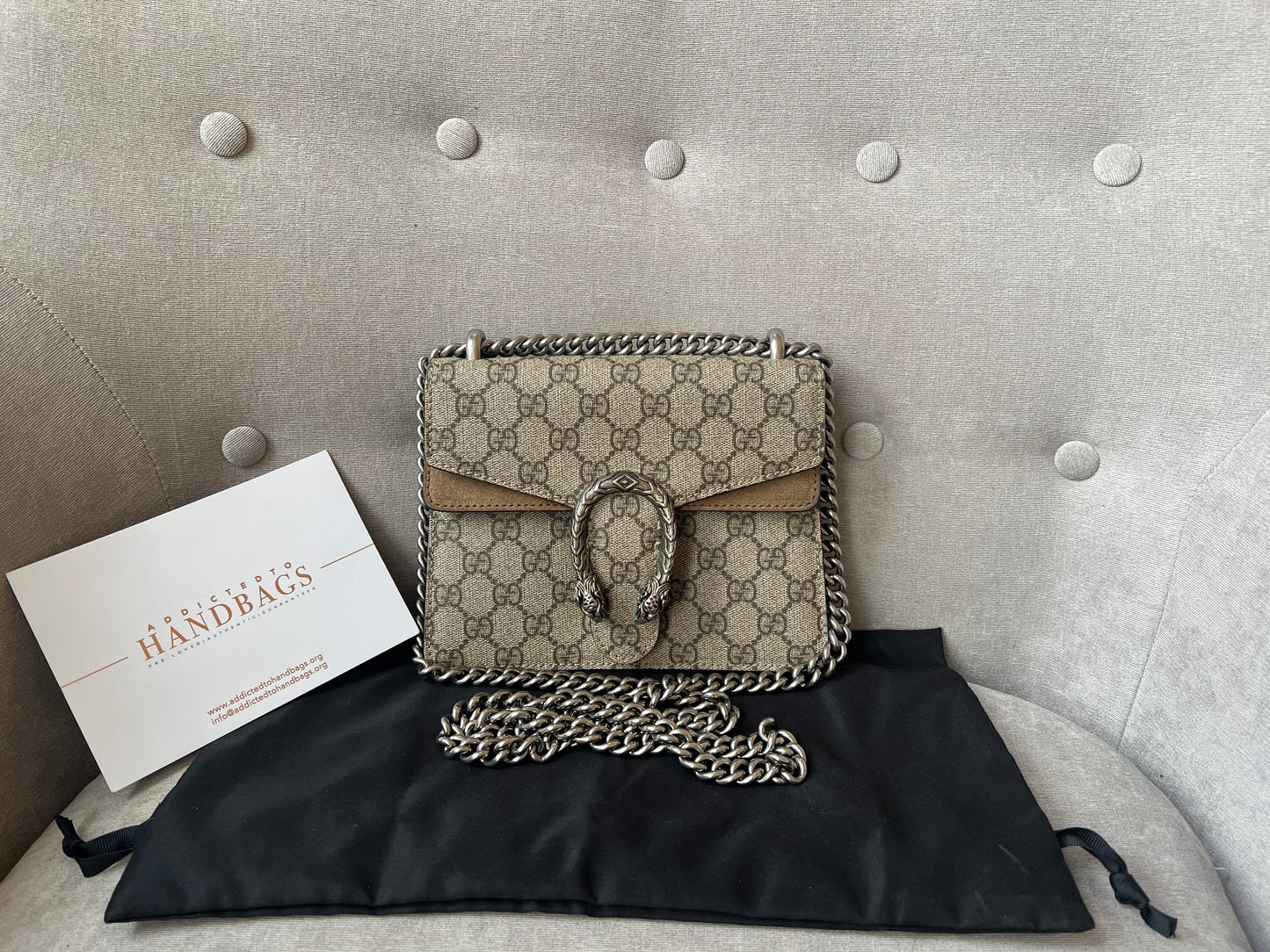 Gucci Dionysus GG Supreme Mini Shoulder Bag
