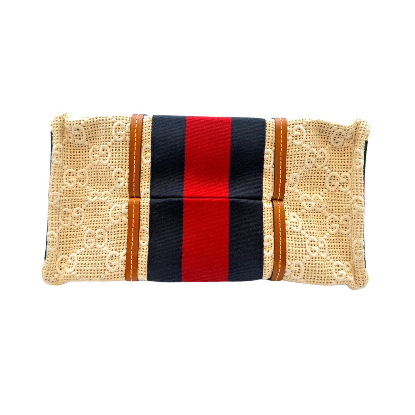 Gucci Tote Bag Brown Canvas