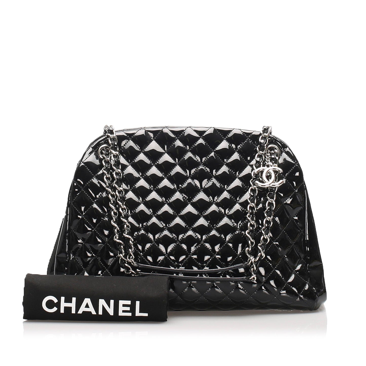 Chanel Large Just Mademoiselle Shoulder Bag Black