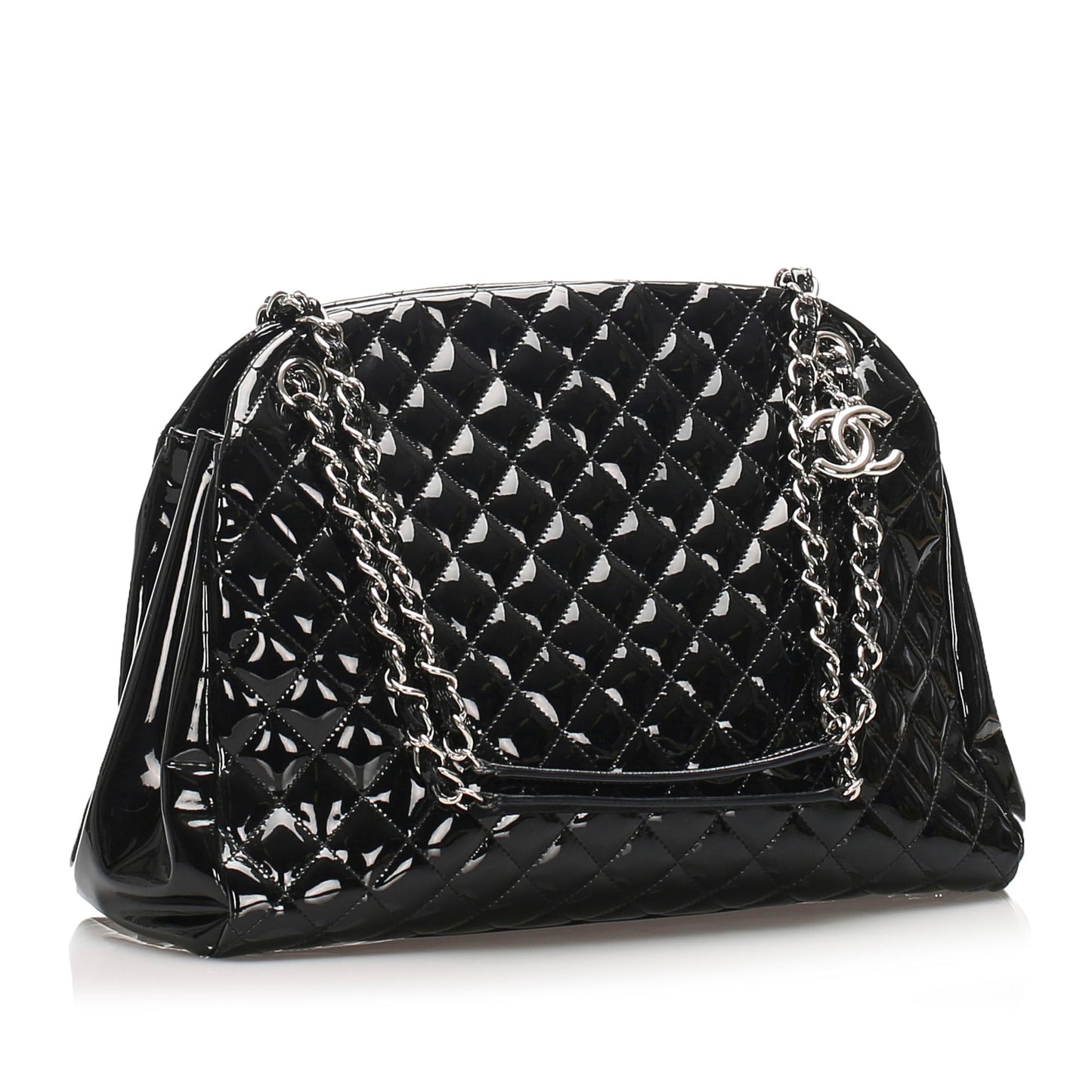 Chanel Large Just Mademoiselle Shoulder Bag Black