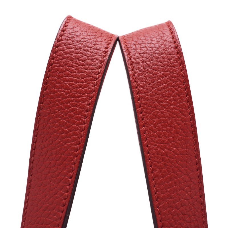 HERMES ERMES Picotin Lock MM Handbag al Clemence Rouge Handbag Handbag Ladies Handbags Hybrid 【French】【 Delivery】 Ladies Handbags Ladies Online