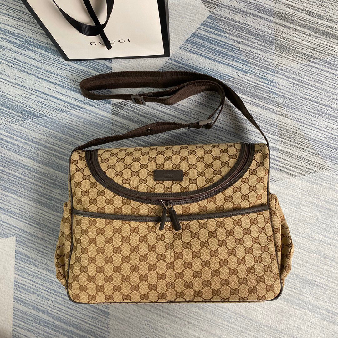 BOLSA GUCCI CANVAS DIAPER MATERNIDADE