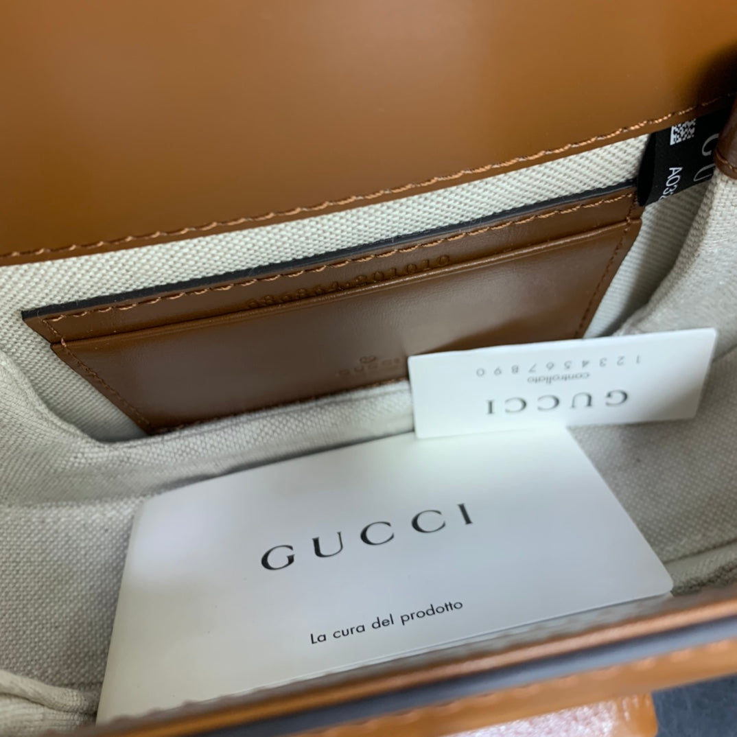 BOLSA GUCCI BAMBOO 1947 PEQUENA 17