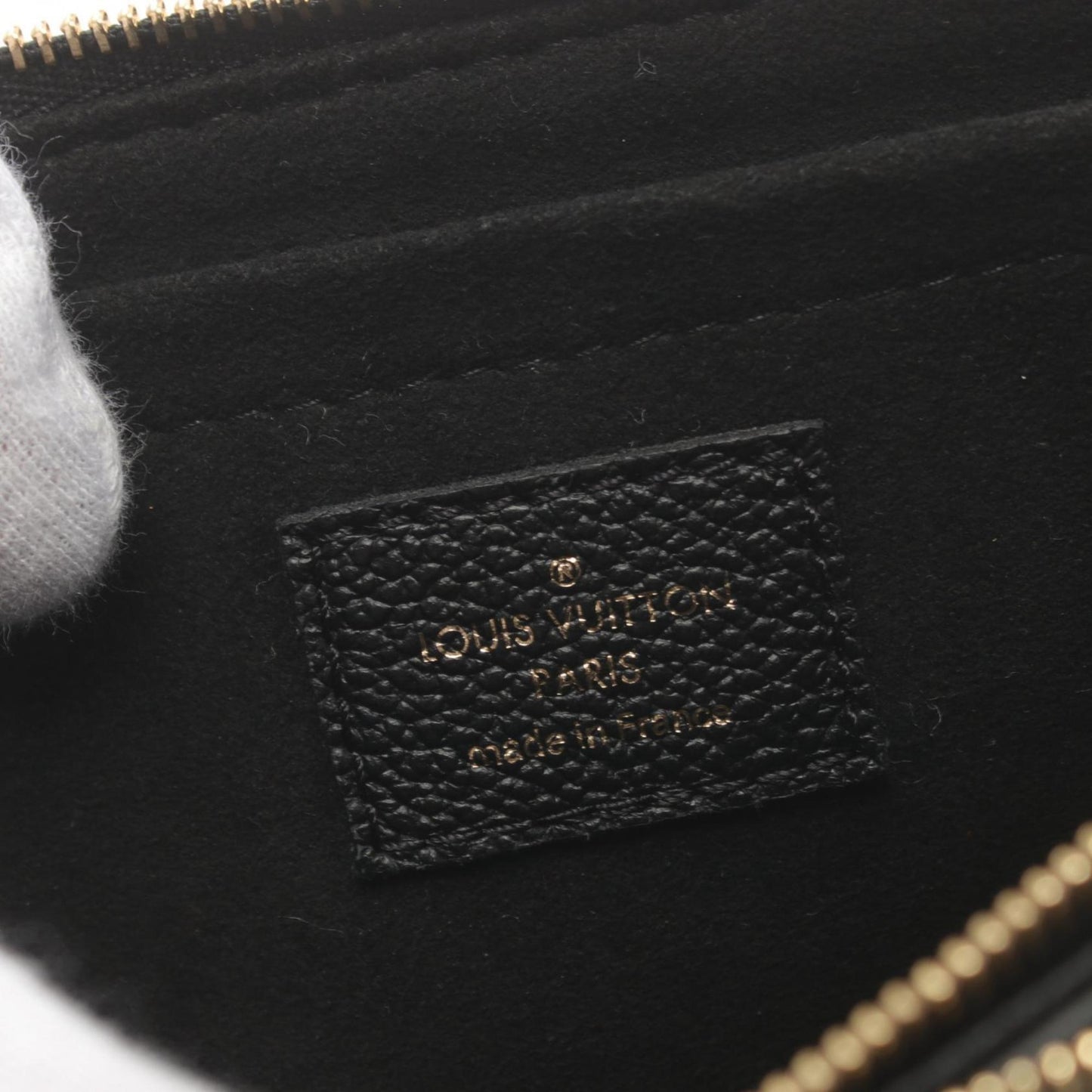 Louis Vuitton Monogram Empreinte Leather Pochette Shoulder Bag