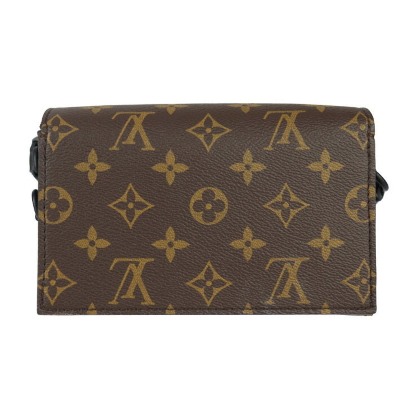 Louis Vuitton Monogram Canvas Leather Pochette Shoulder Bag