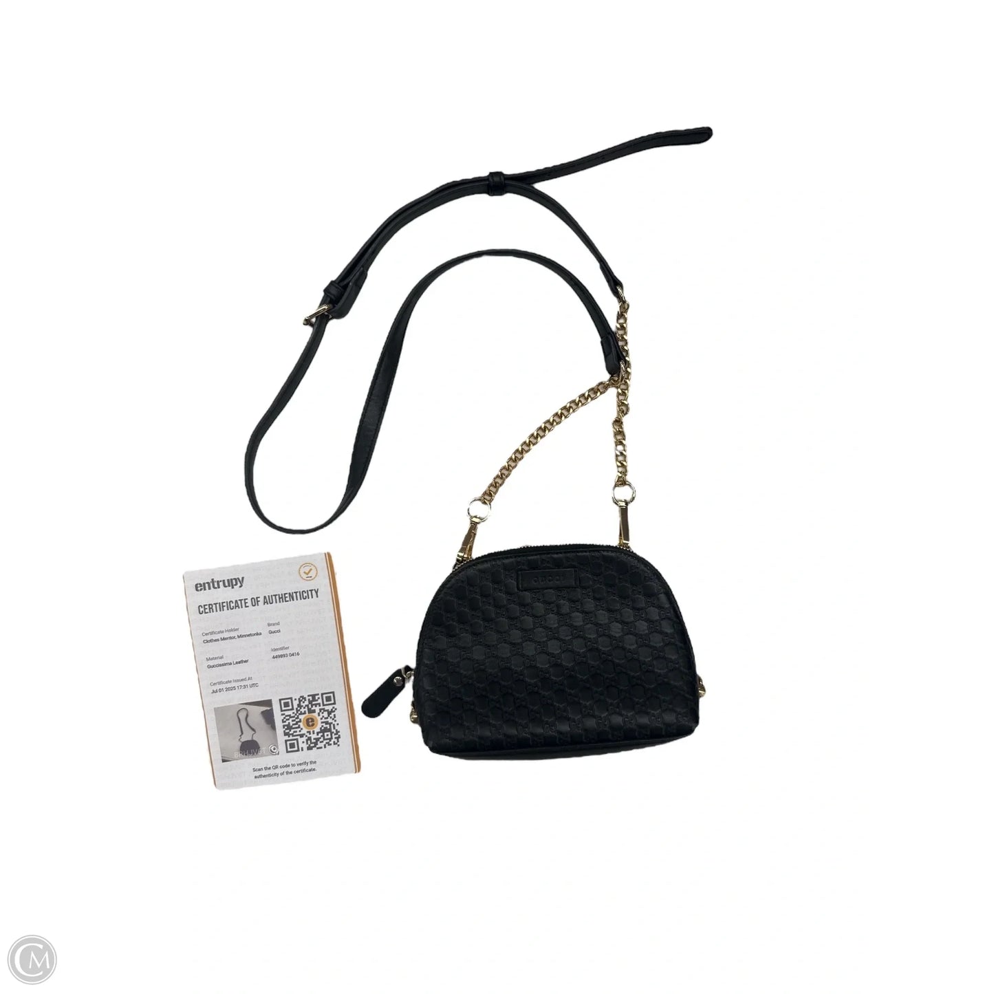 Crossbody Luxury Designer By Gucci, Size: Small