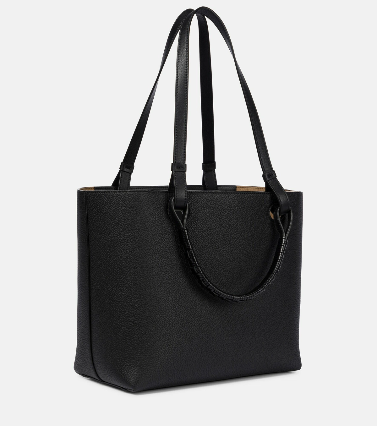 Loewe Small Anagram Leather Tote Bag