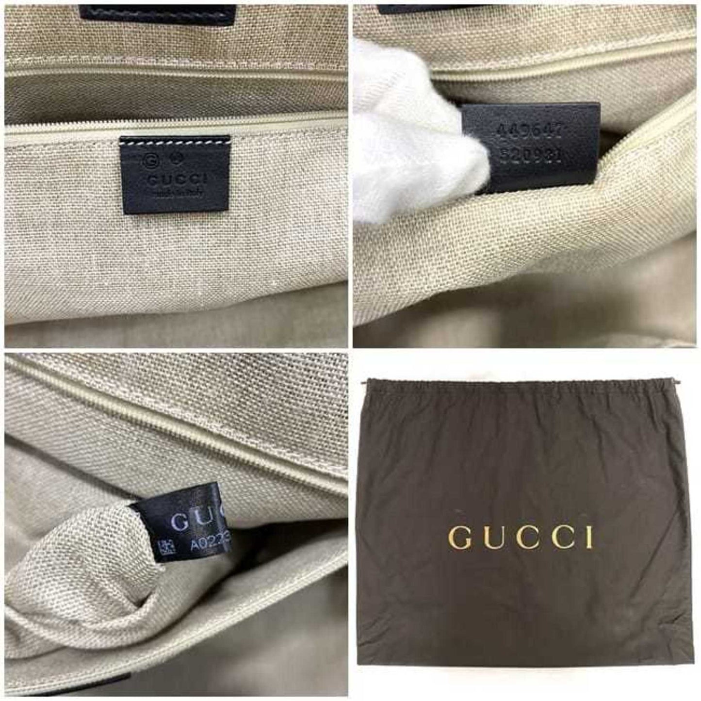 GUCCI Micro ssima Tote