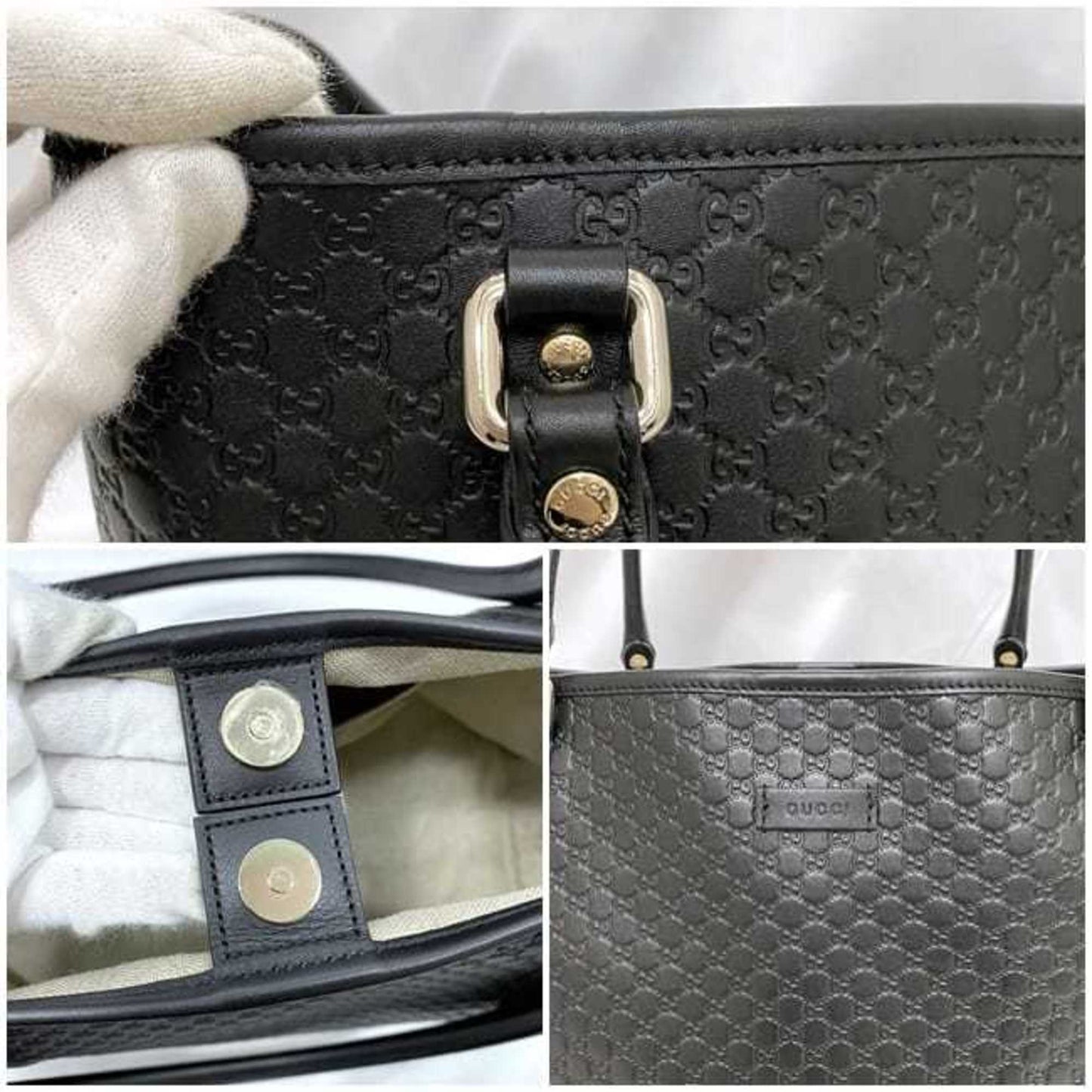 GUCCI Micro ssima Tote