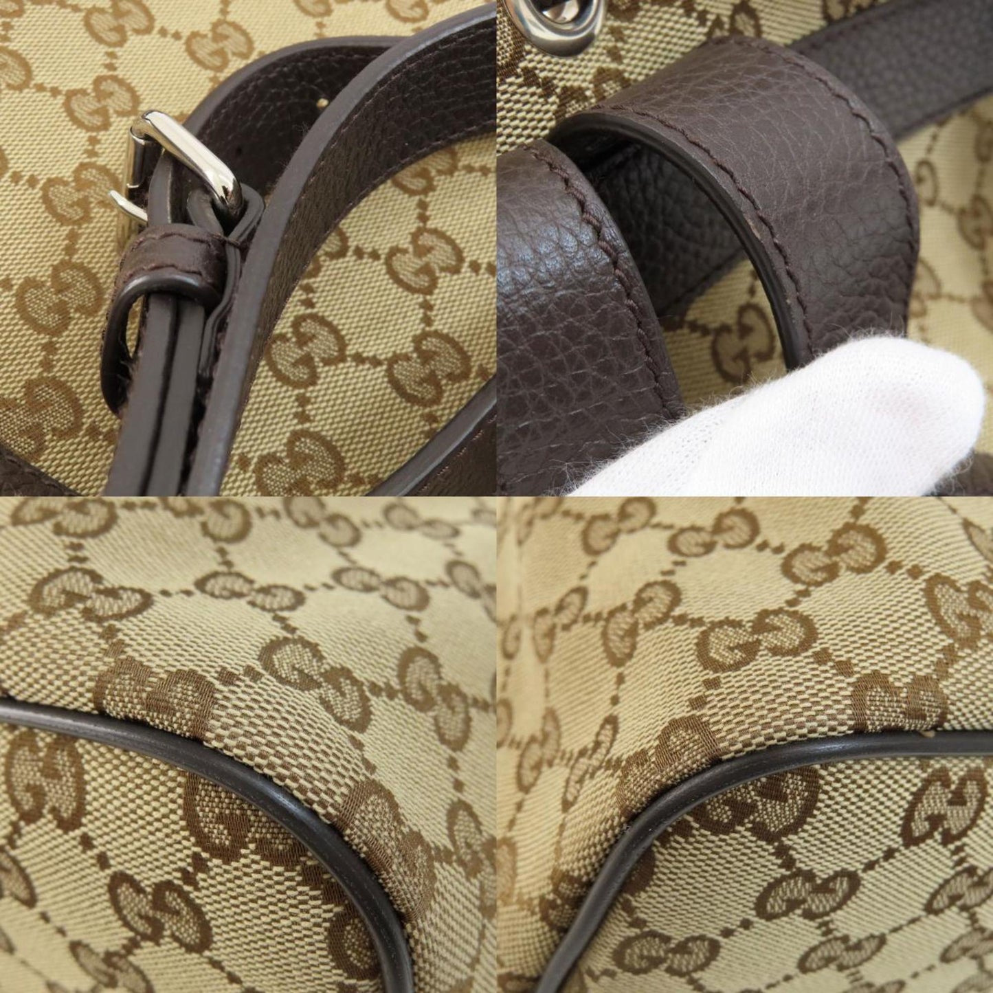 GUCCI GG canvas Shoulder Bag
