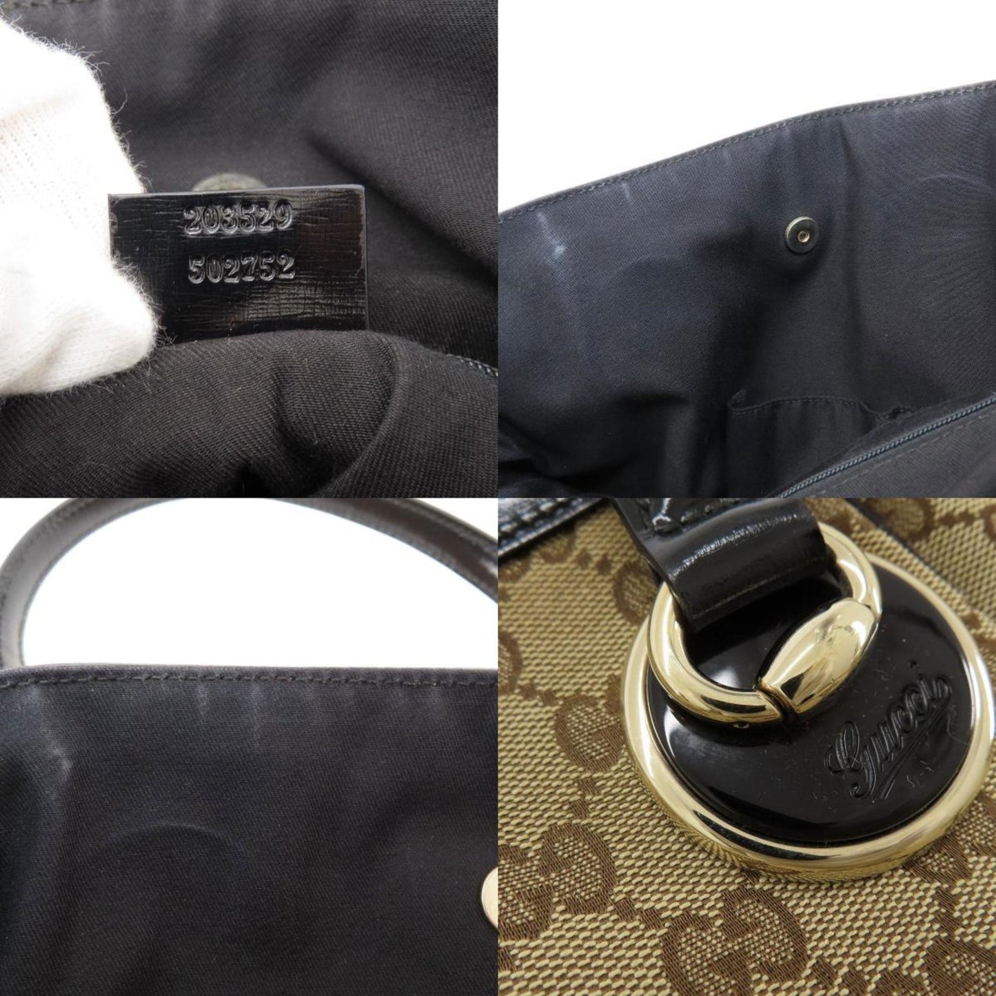 GUCCI GG canvas Tote