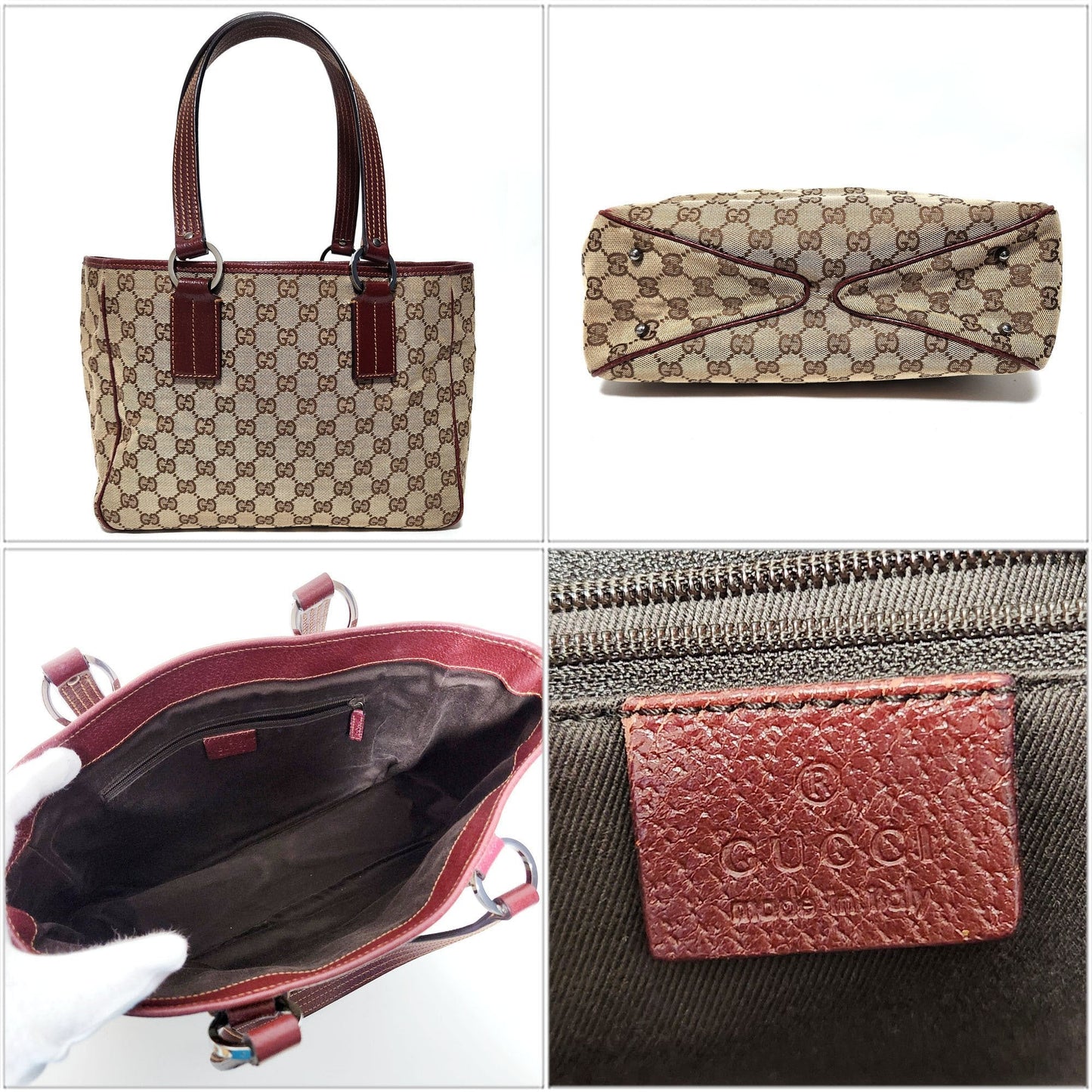 GUCCI GG canvas Tote