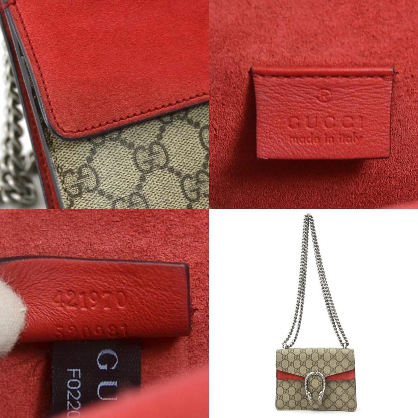 GUCCI Dionysus Shoulder Bag