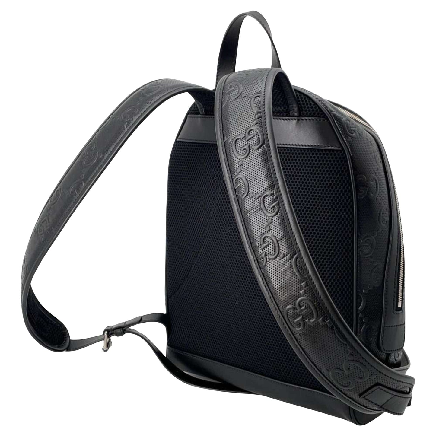 GUCCI GG embosse Backpack