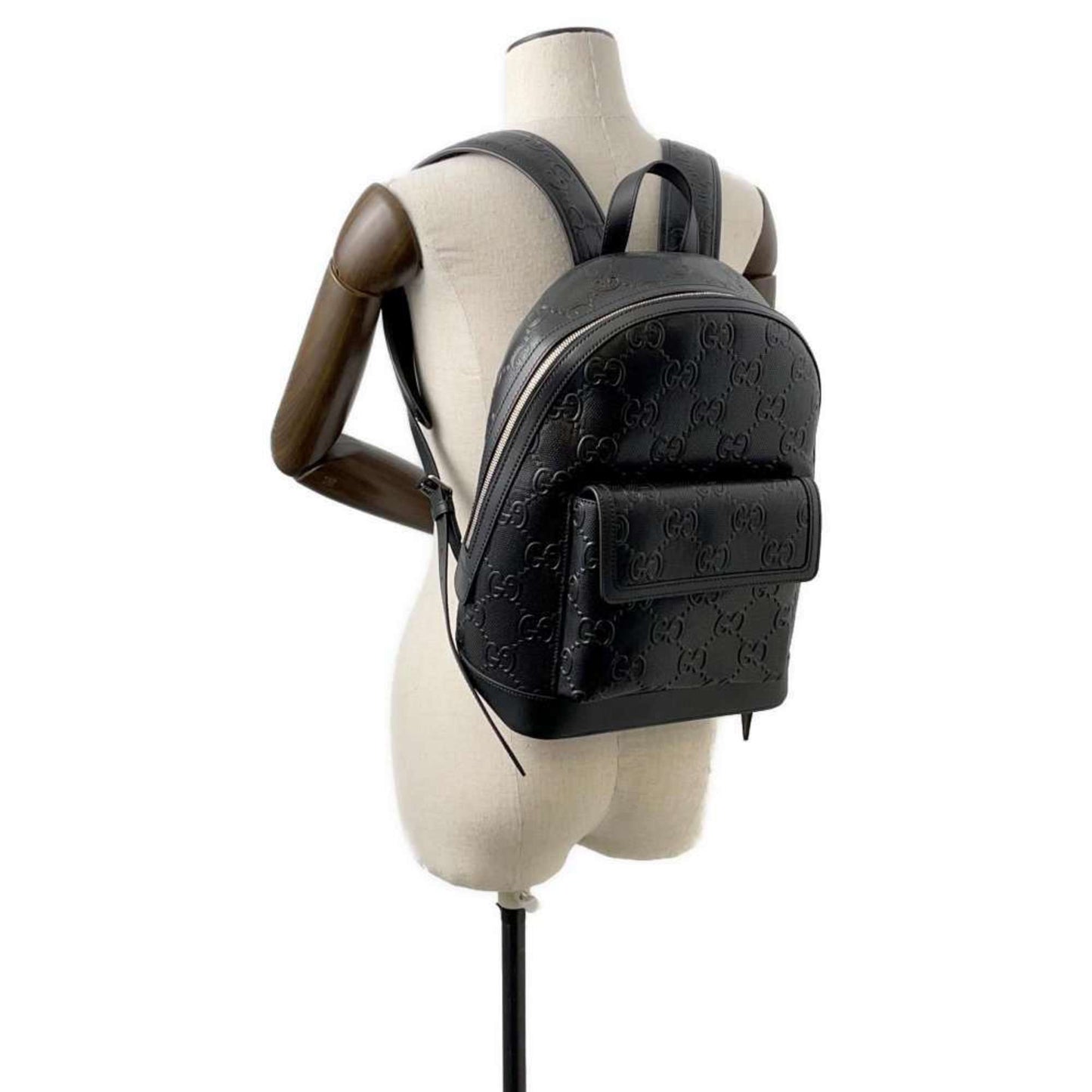 GUCCI GG embosse Backpack