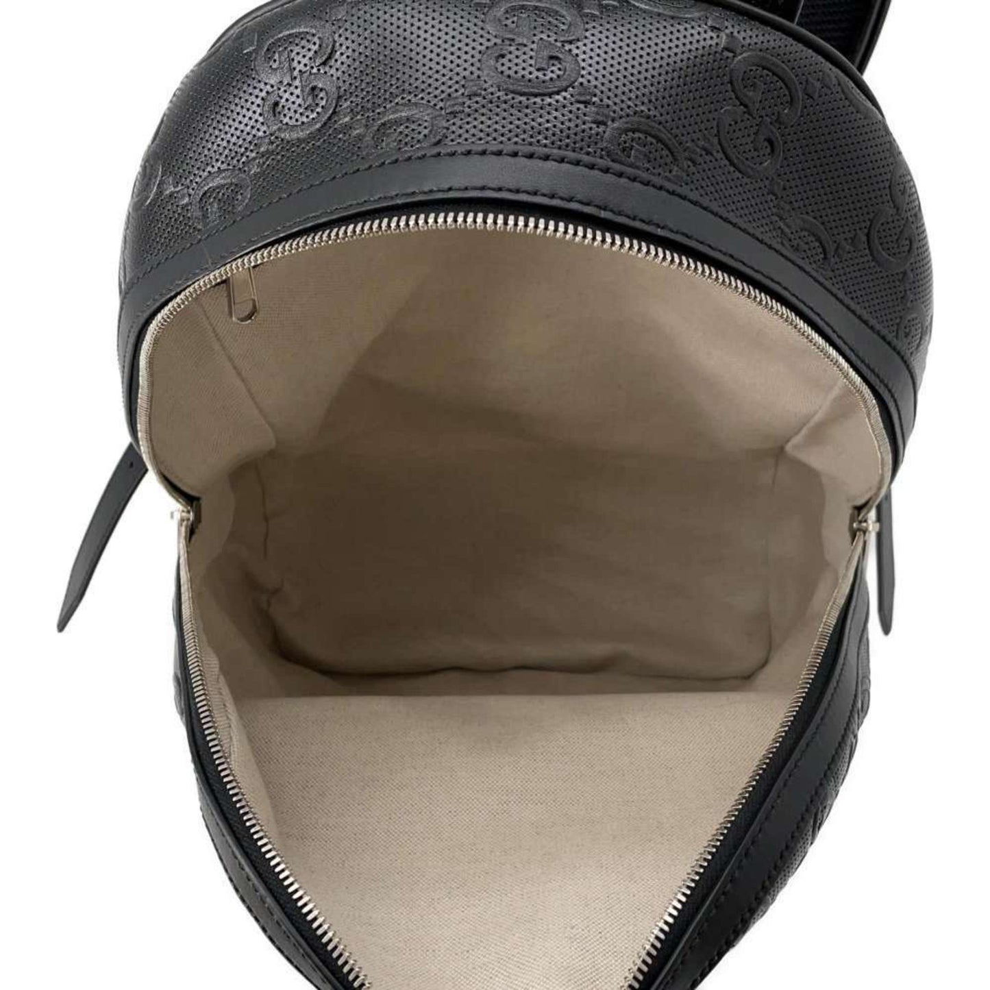 GUCCI GG embosse Backpack