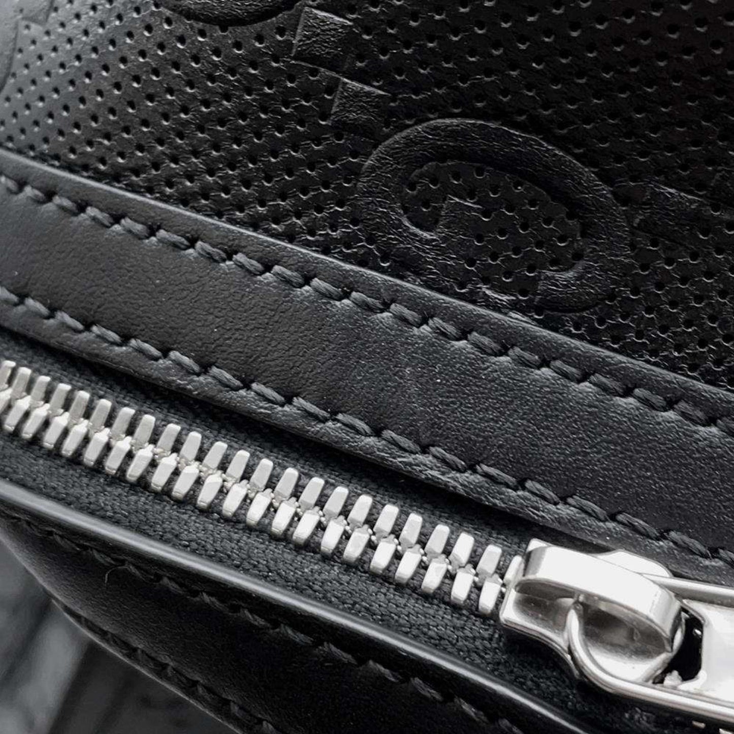 GUCCI GG embosse Backpack