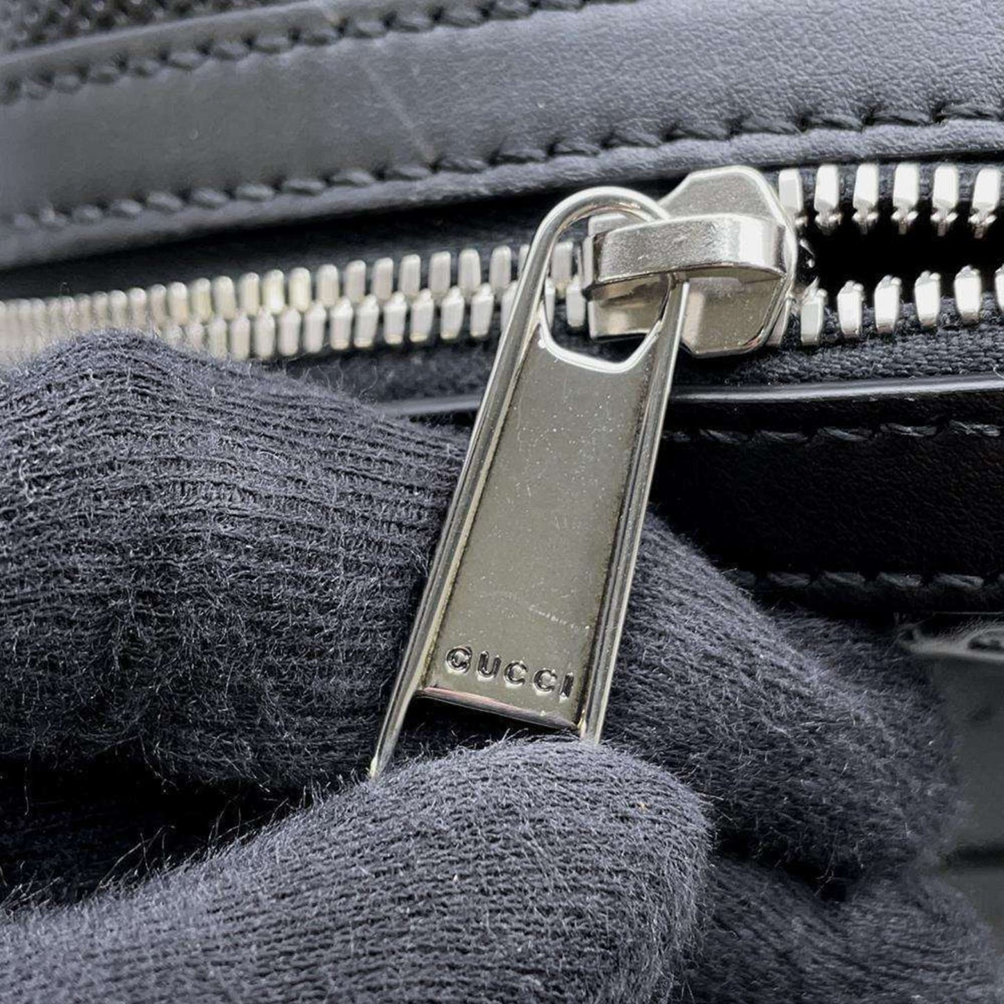GUCCI GG embosse Backpack