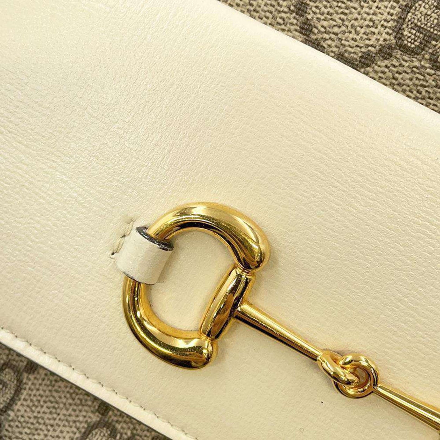 GUCCI Horsebit Shoulder Bag