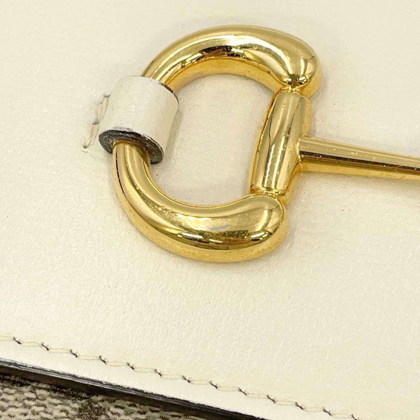 GUCCI Horsebit Shoulder Bag