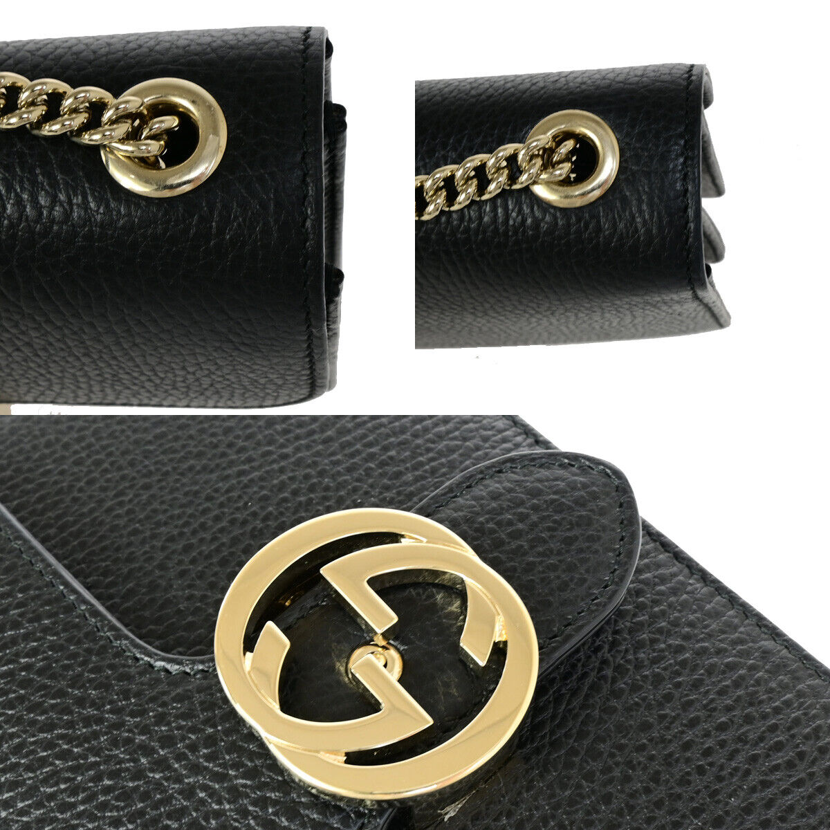 GUCCI Interlocking Shoulder Bag