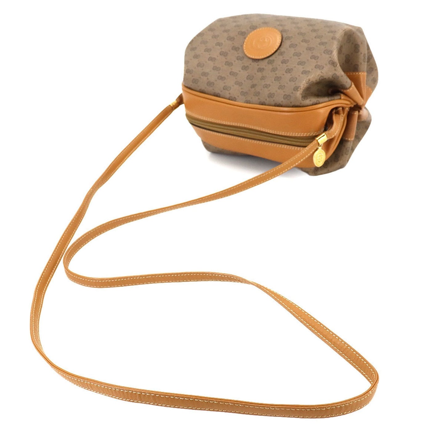 GUCCI Micro Small GG Canvas Shoulder Bag