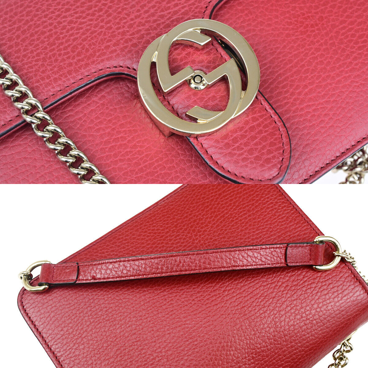 GUCCI Interlocking Shoulder Bag