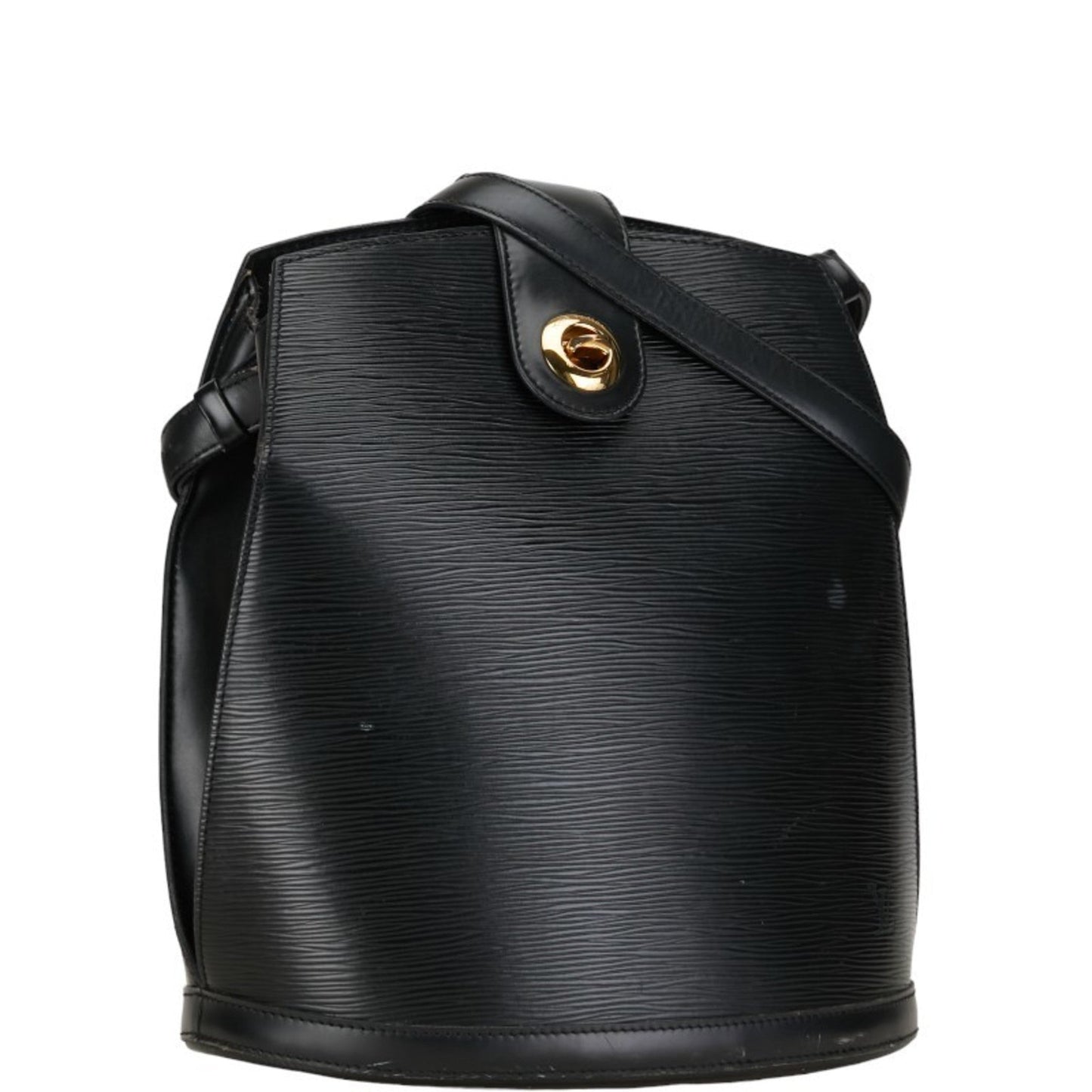 Louis Vuitton Noir Leather Shoulder Bag