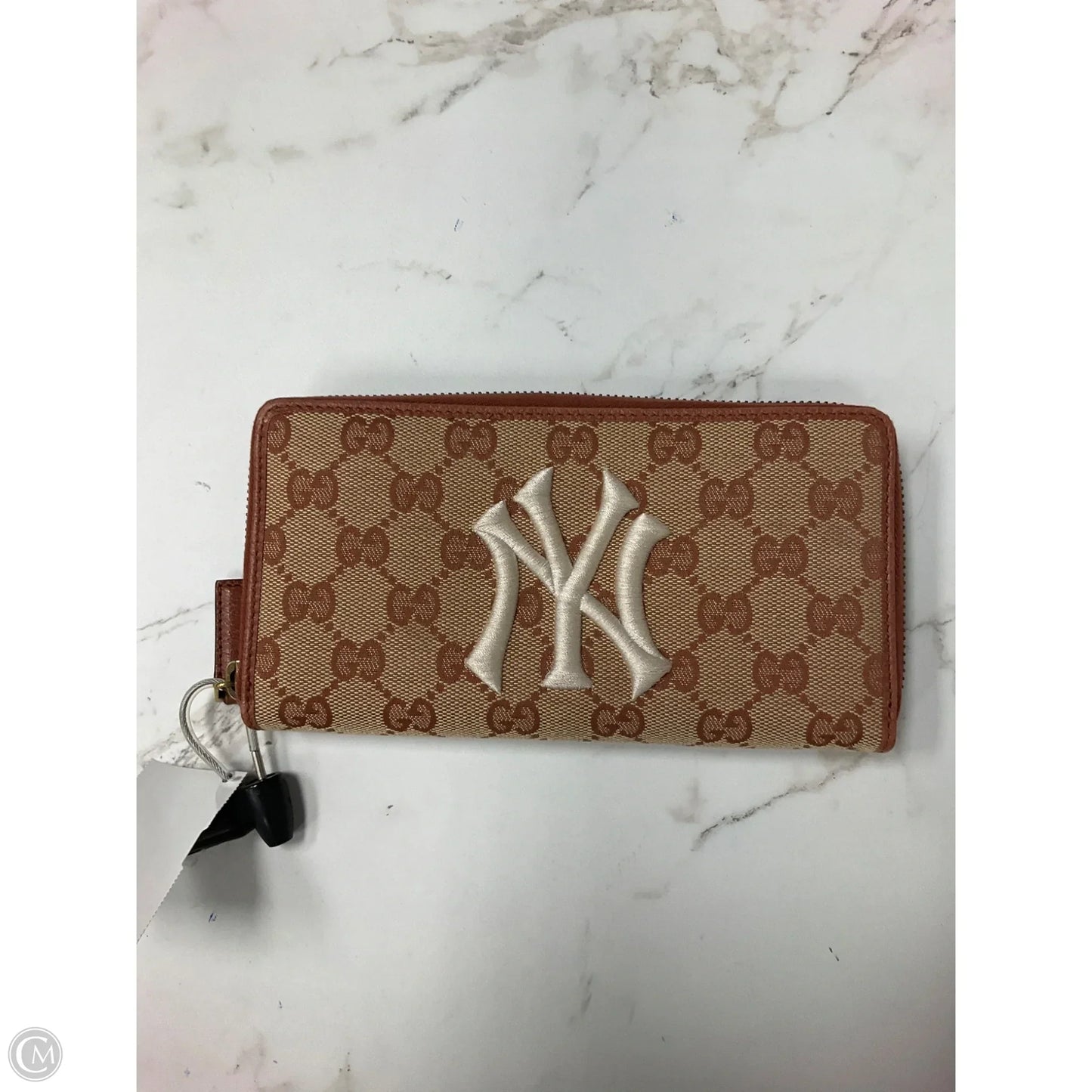 Wallet Luxury Designer By Gucci, Size: Large