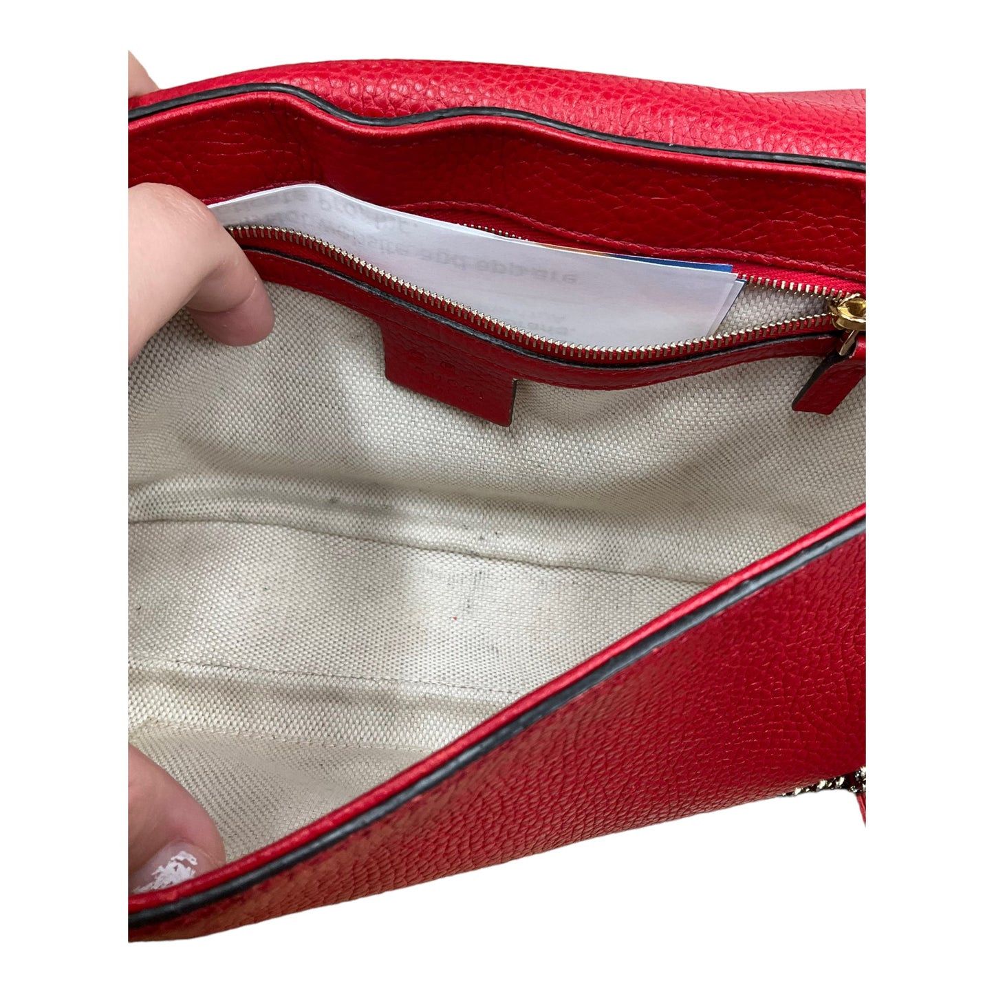 Crossbody Luxury Designer By Gucci Size: Medium