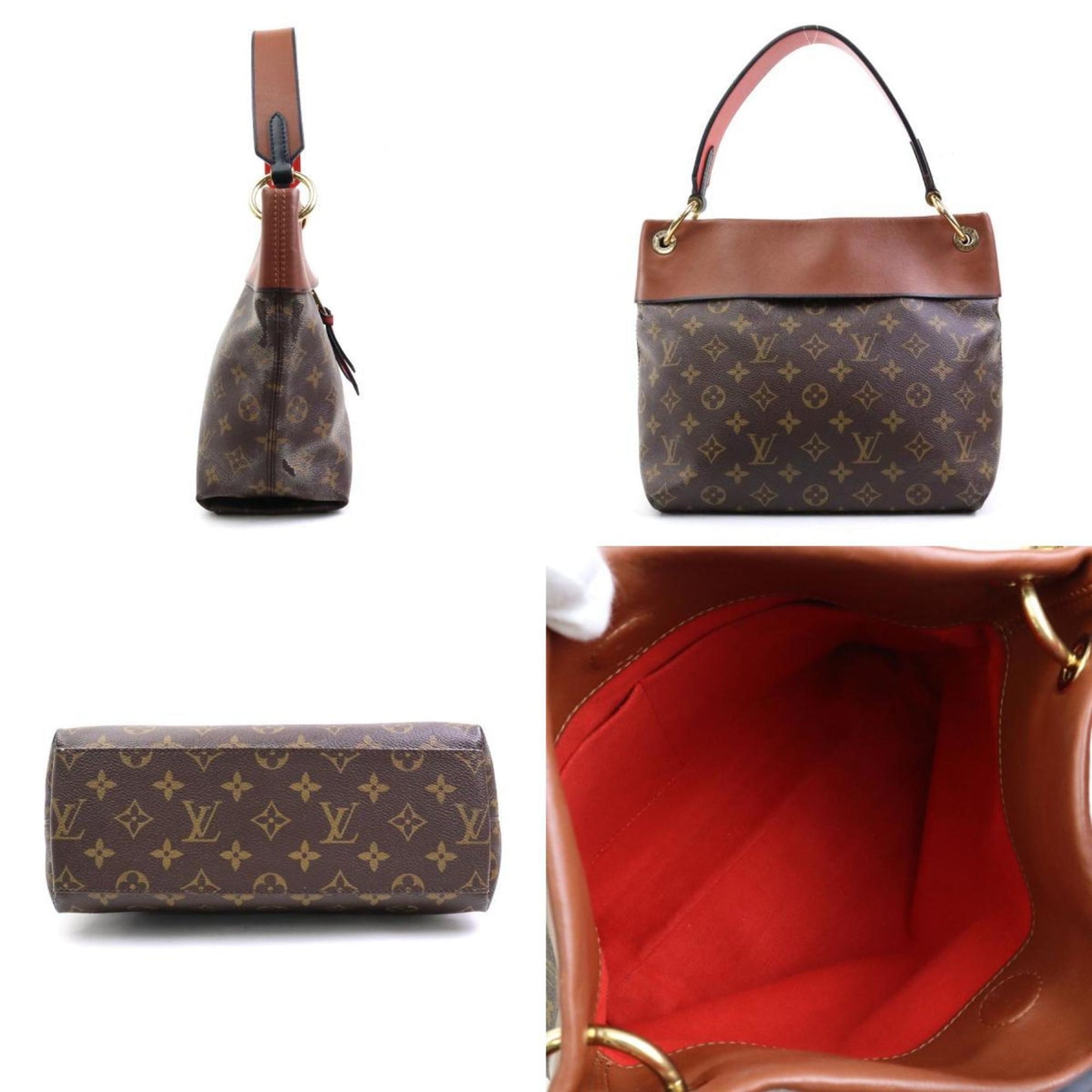 Louis Vuitton Monogram Canvas Handbag Shoulder Bag