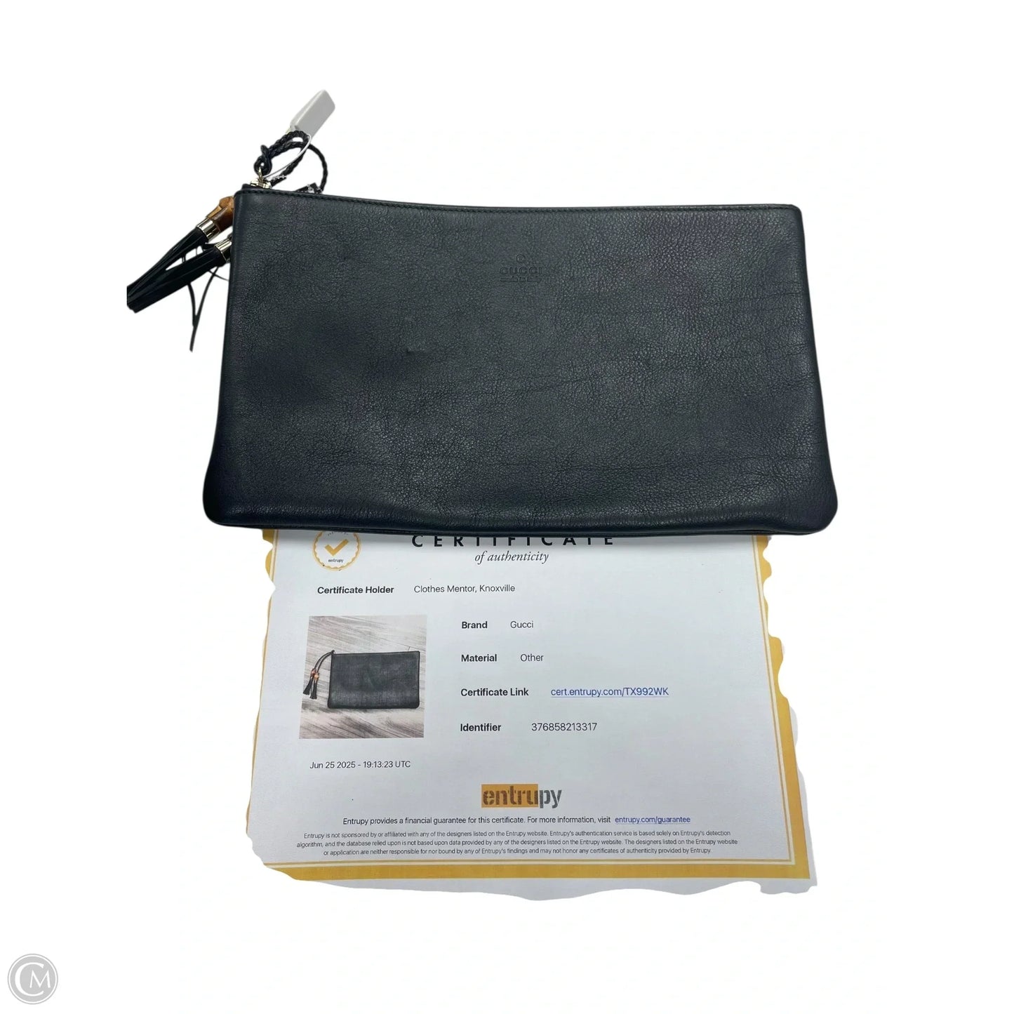Wristlet Luxury Designer By Gucci, Size: Medium