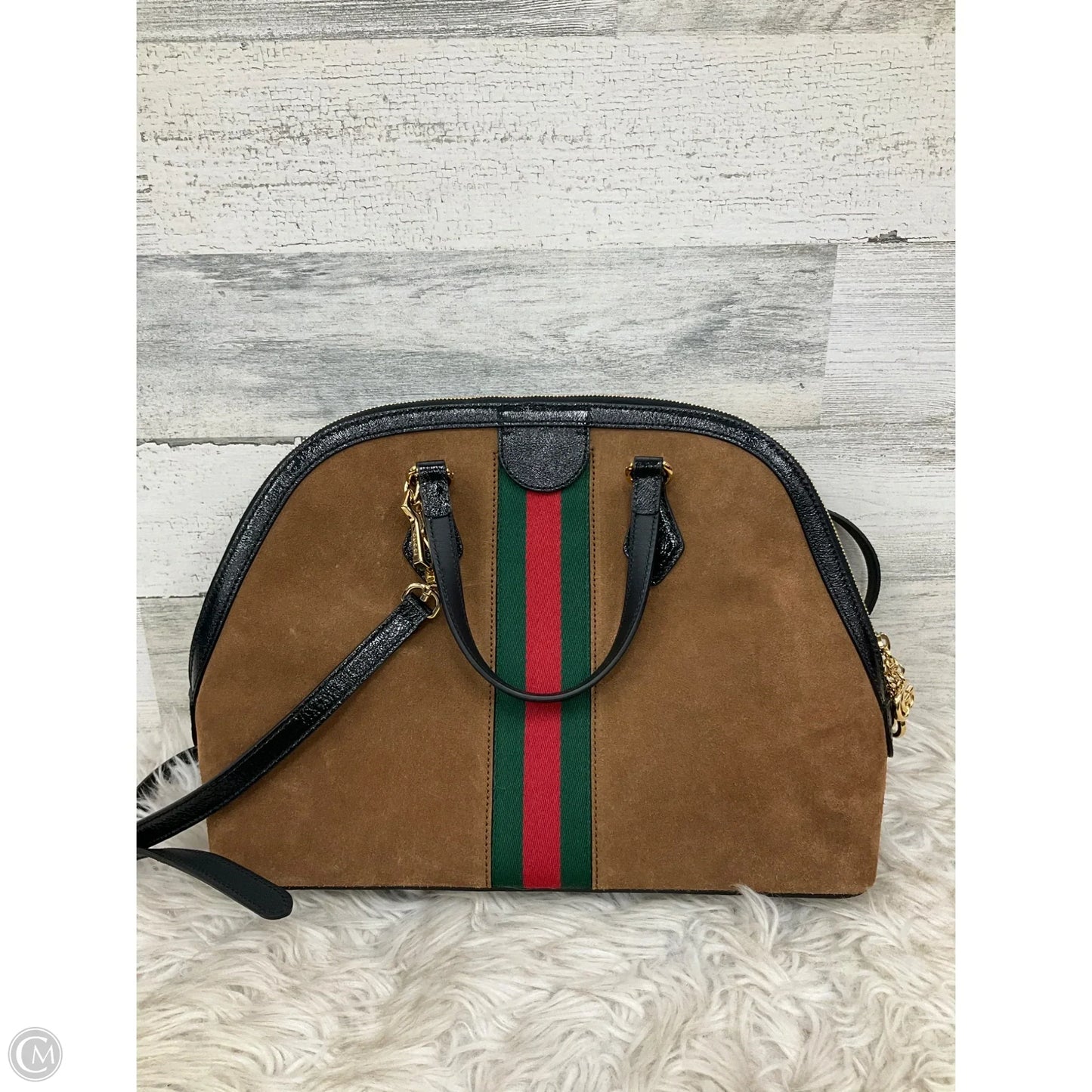 Handbag Luxury Designer By Gucci, Size: Medium