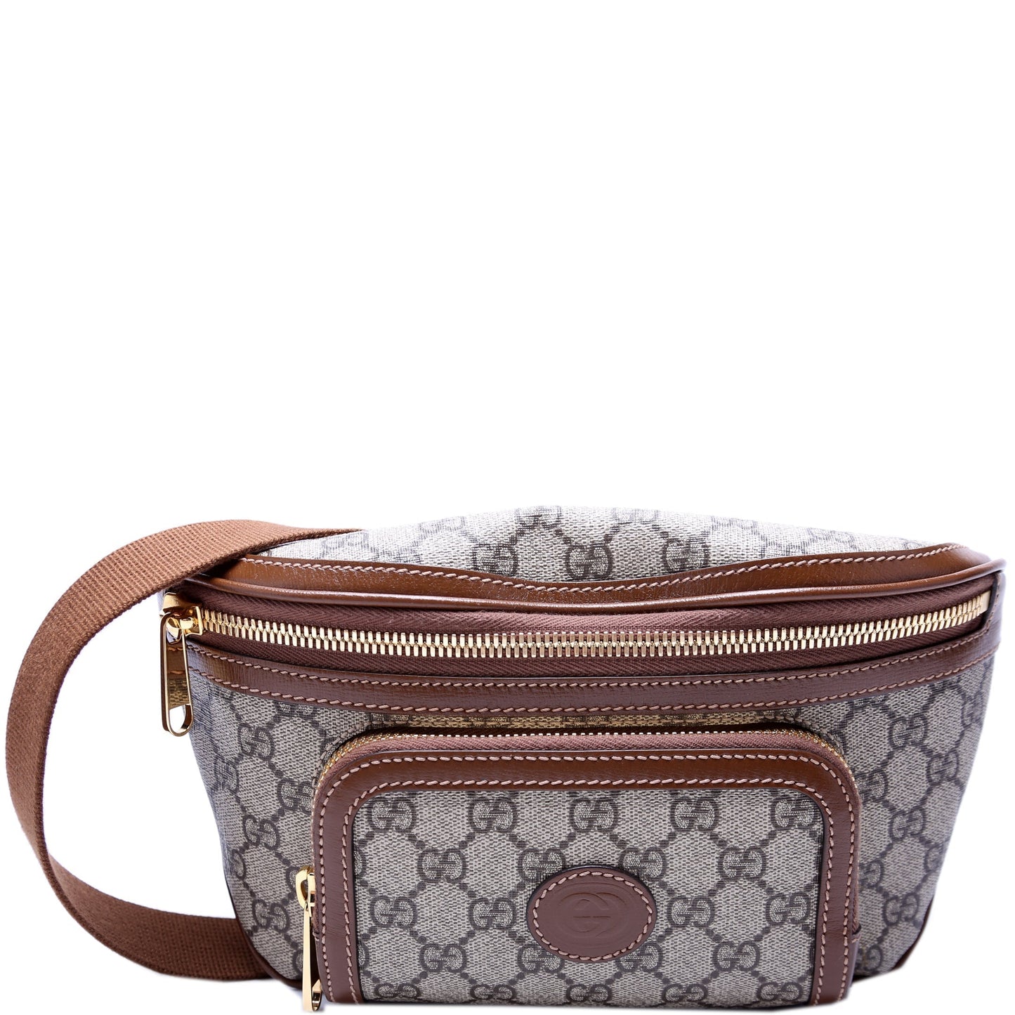 733240 Gucci Supreme Interlocking Gucci Large Belt Bag