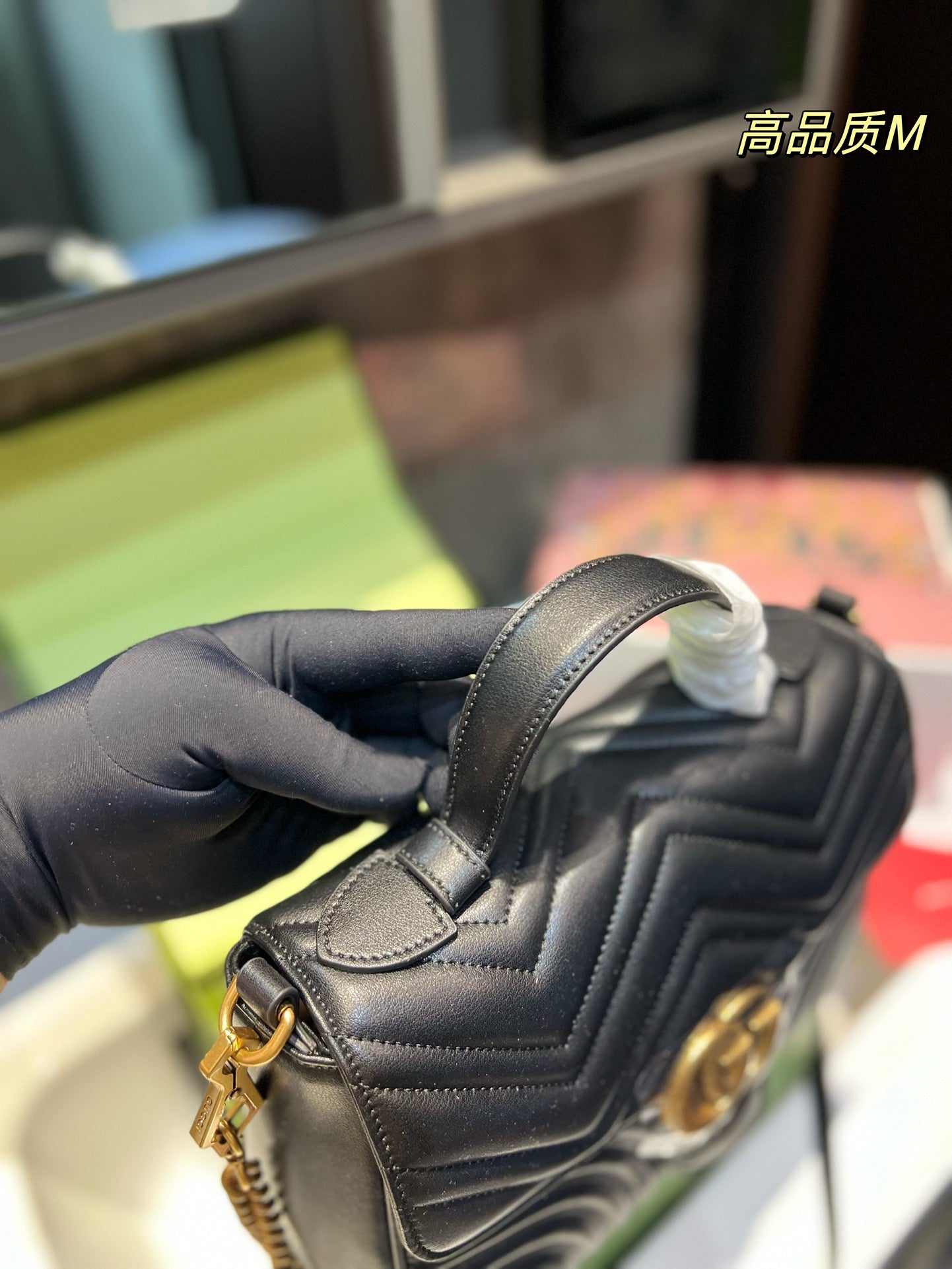 Gucci Marmont Handbag Top Handle