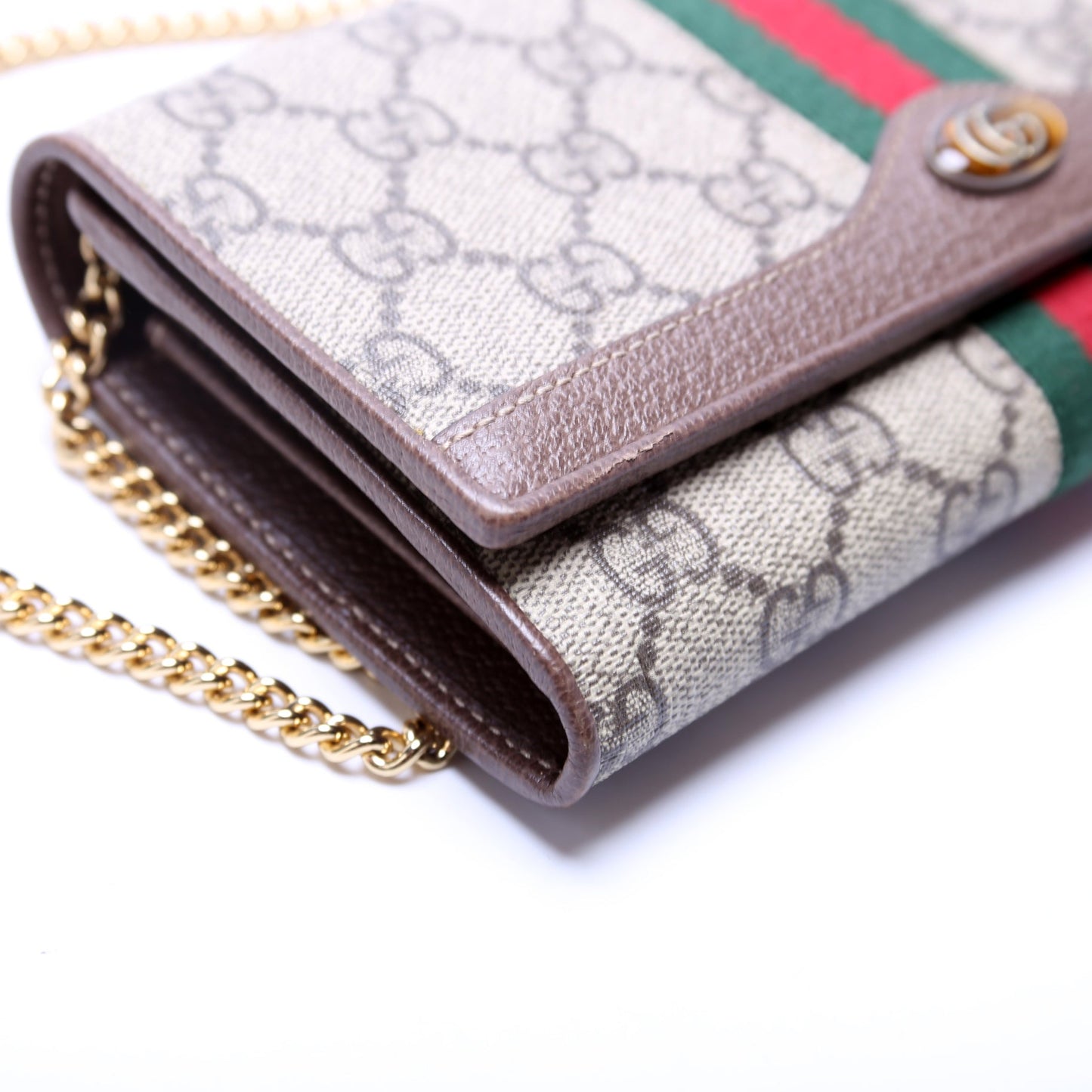 Ophidia Gucci Supreme Chain Wallet 546592