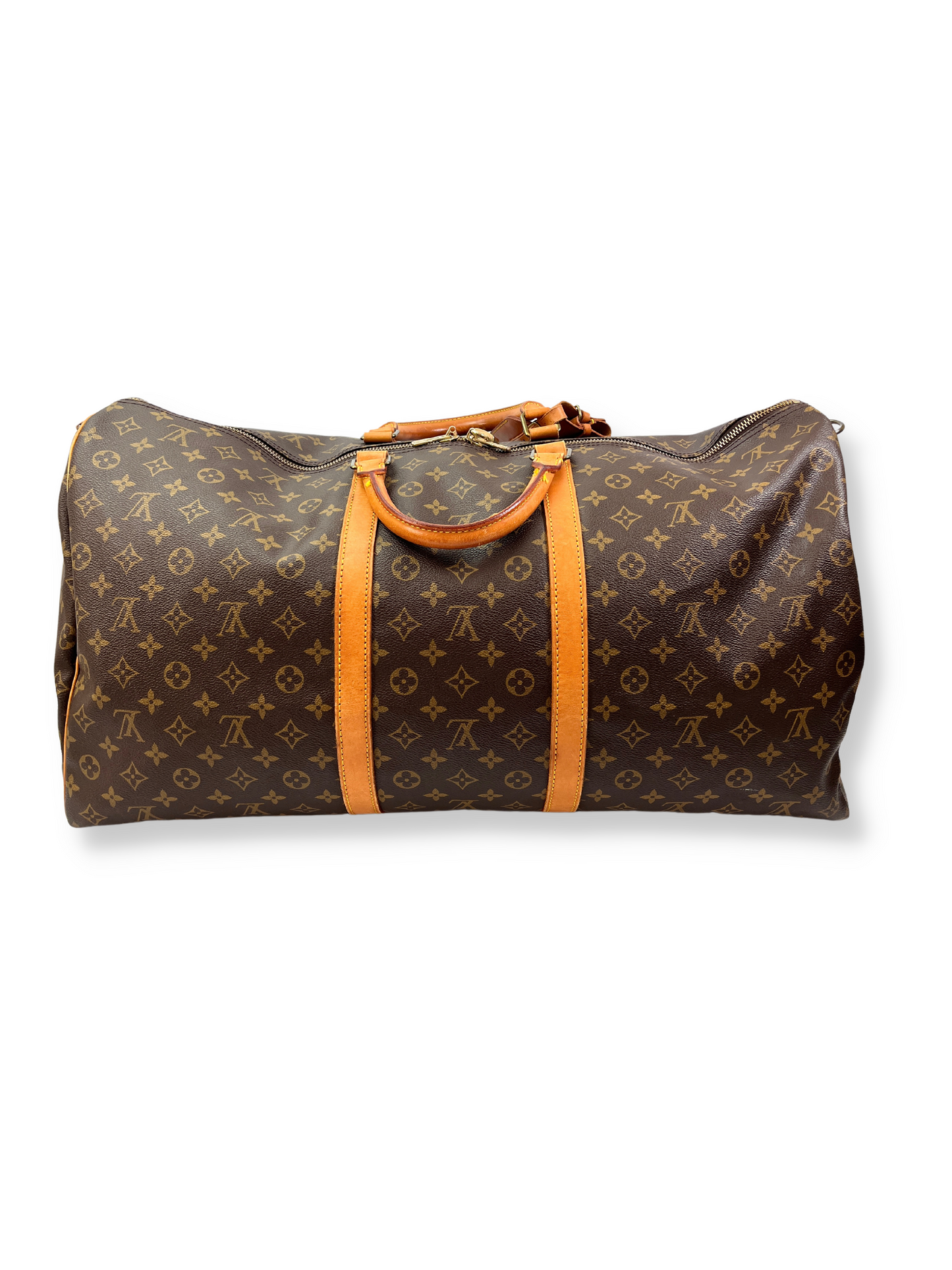 LOUIS VUITTON - VINTAGE MONOGRAM KEEPALL BANDOULIERE 60 - YR 1987