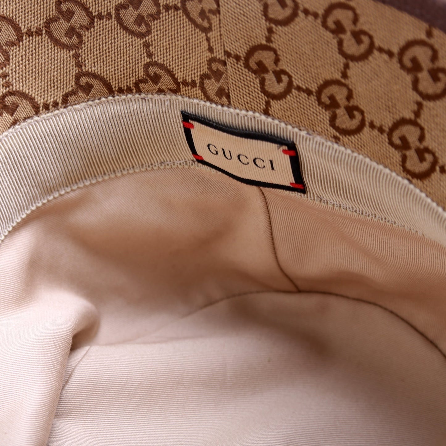 Marmont Gucci Canvas Bucket Hat Size Medium