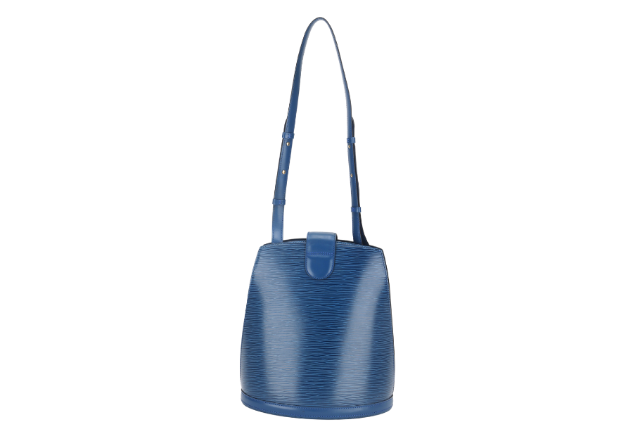 LOUIS VUITTON CLUNY SHOULDER BAG BLUE EPI LEATHER (M52255) GOLD HARDWARE NO DUST COVER