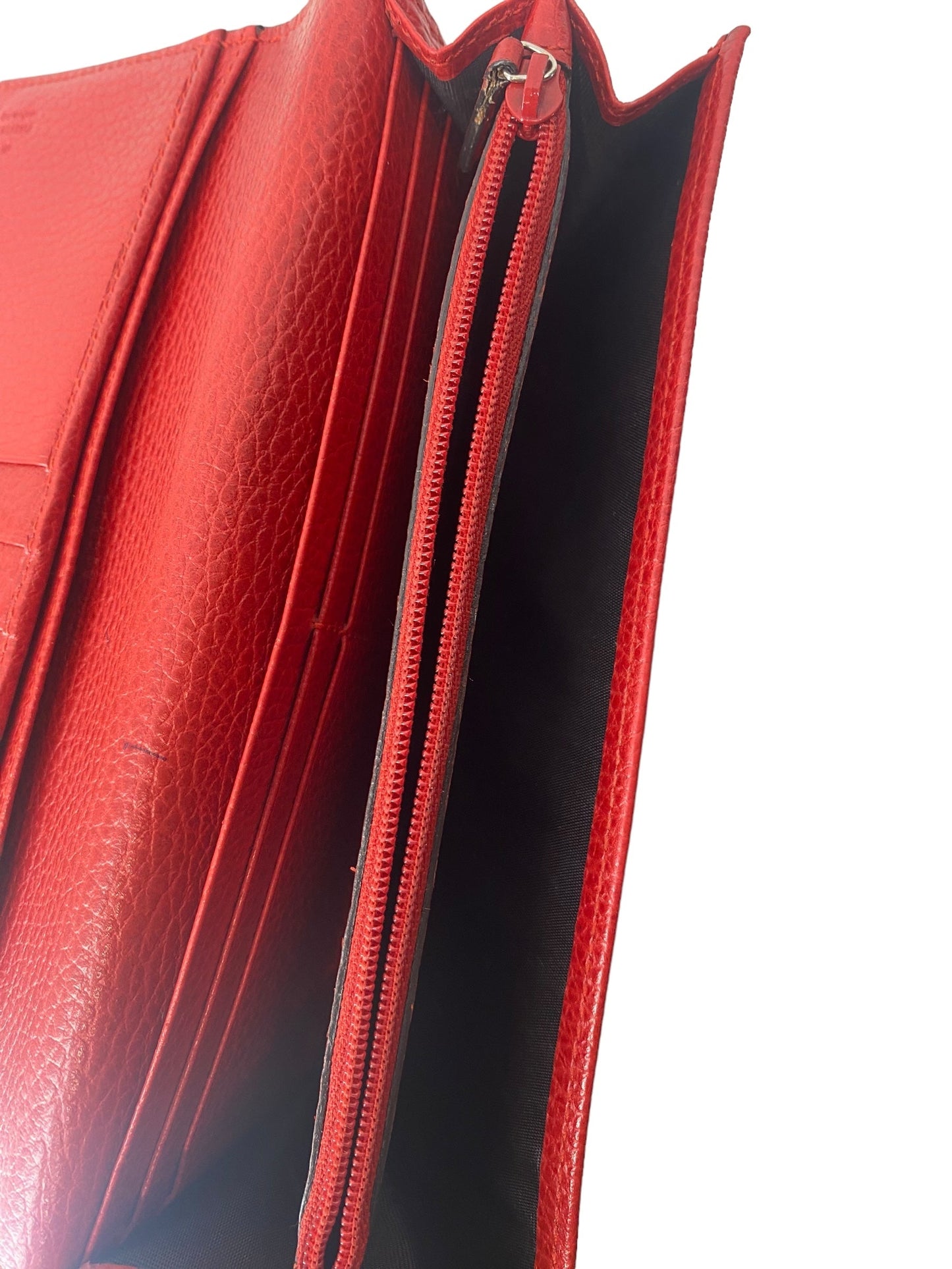 Wallet Luxury Designer By Gucci Size: Medium
