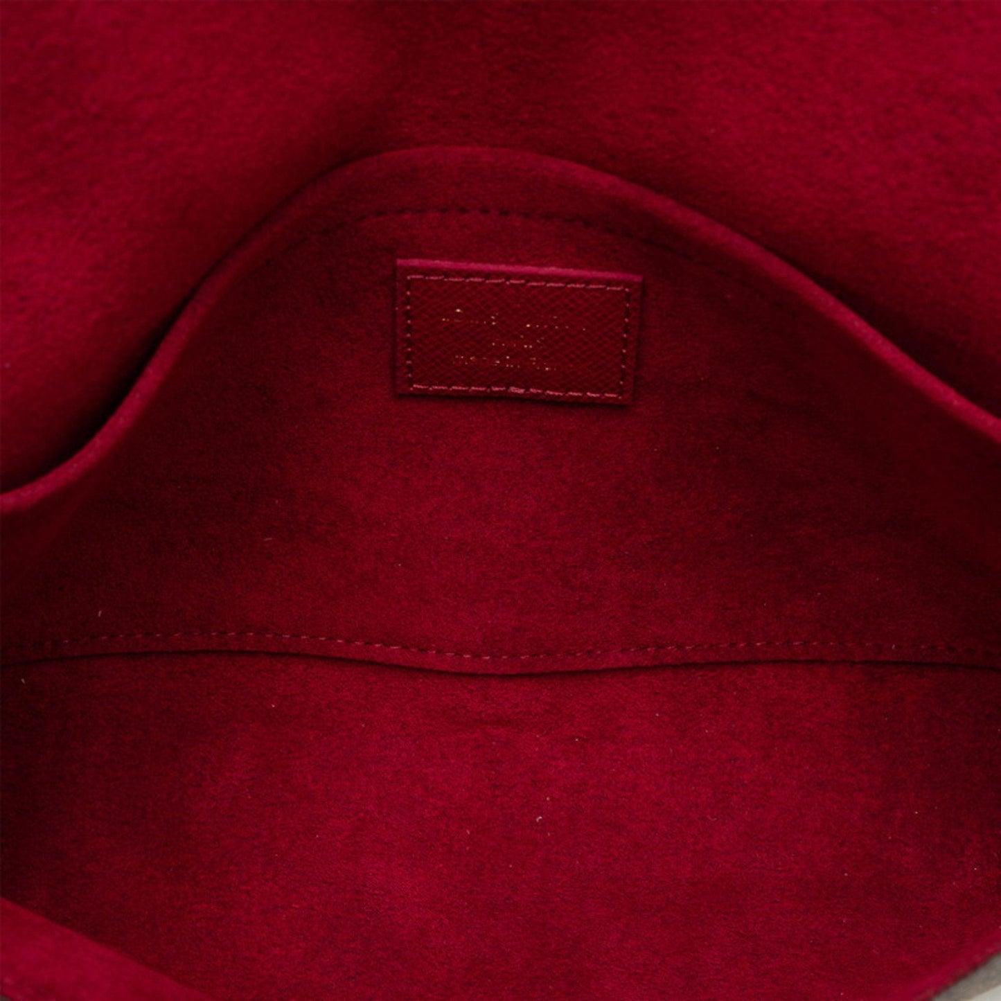 Louis Vuitton pink Pvc Leather Pouch Shoulder Bag