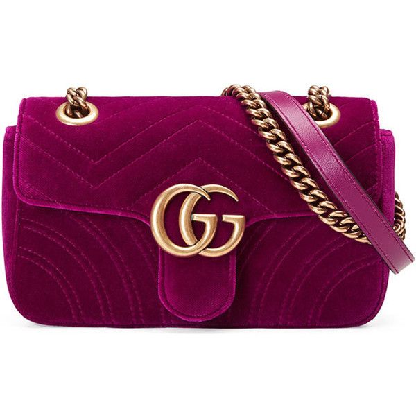 Gucci Quilted GG Mini Marmont Matelassé Crossbody Bag