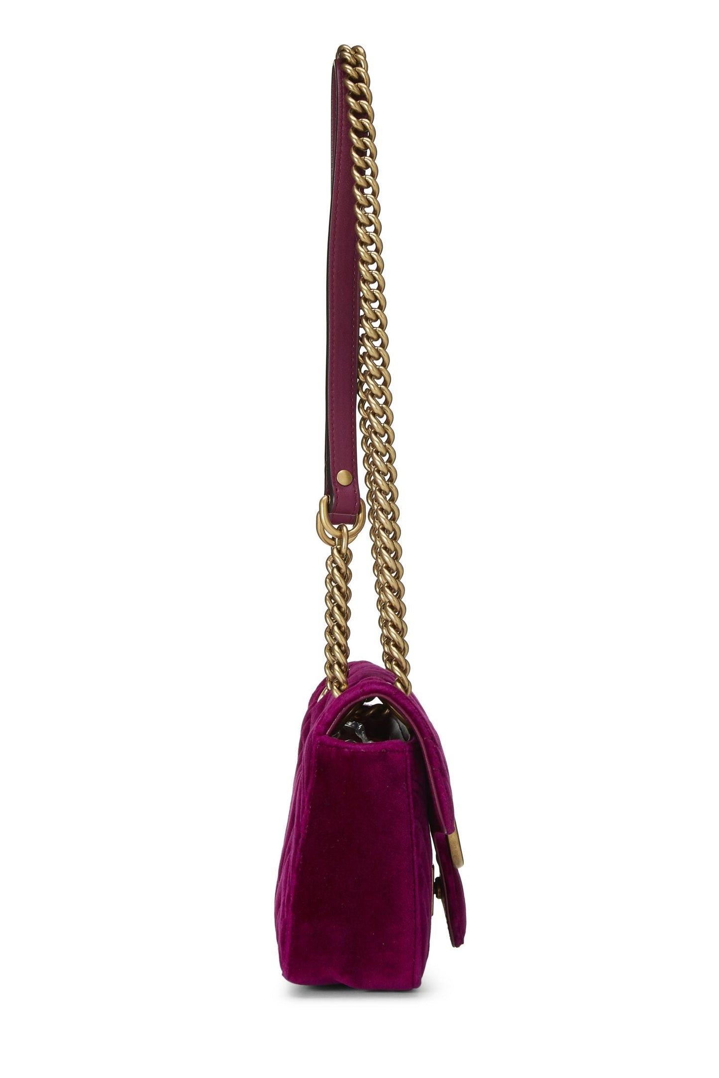 Gucci Quilted GG Mini Marmont Matelassé Crossbody Bag